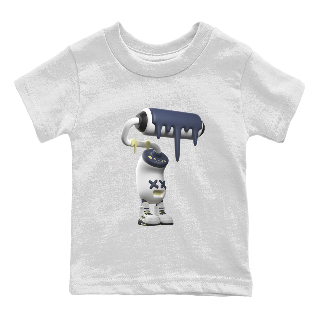 3D Paint Roller snkmatch Tee Kids - Air Jordan 5 A Ma Maniere x Photon Dust