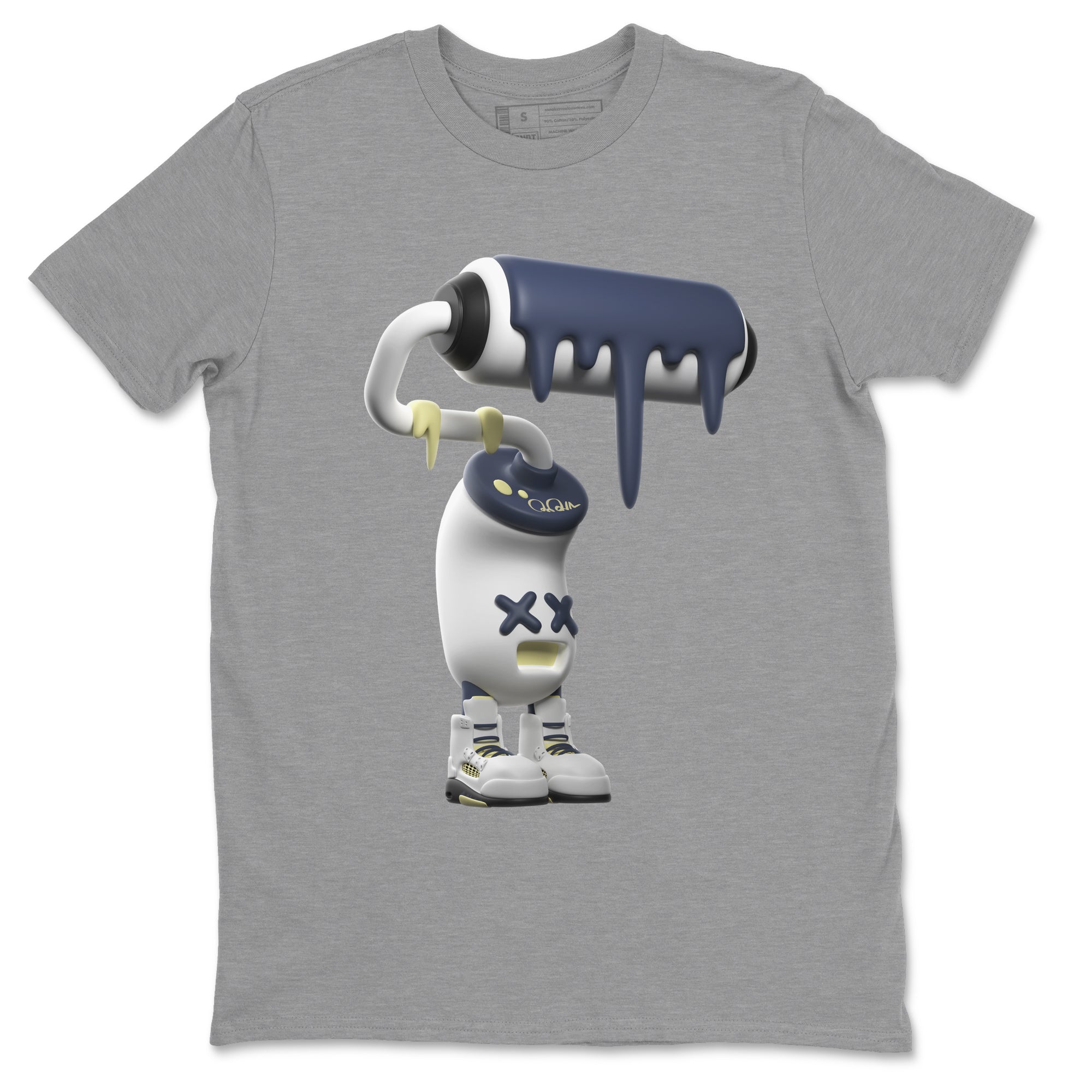 3D Paint Roller snkmatch Tee - Air Jordan 5 A Ma Maniere x Photon Dust
