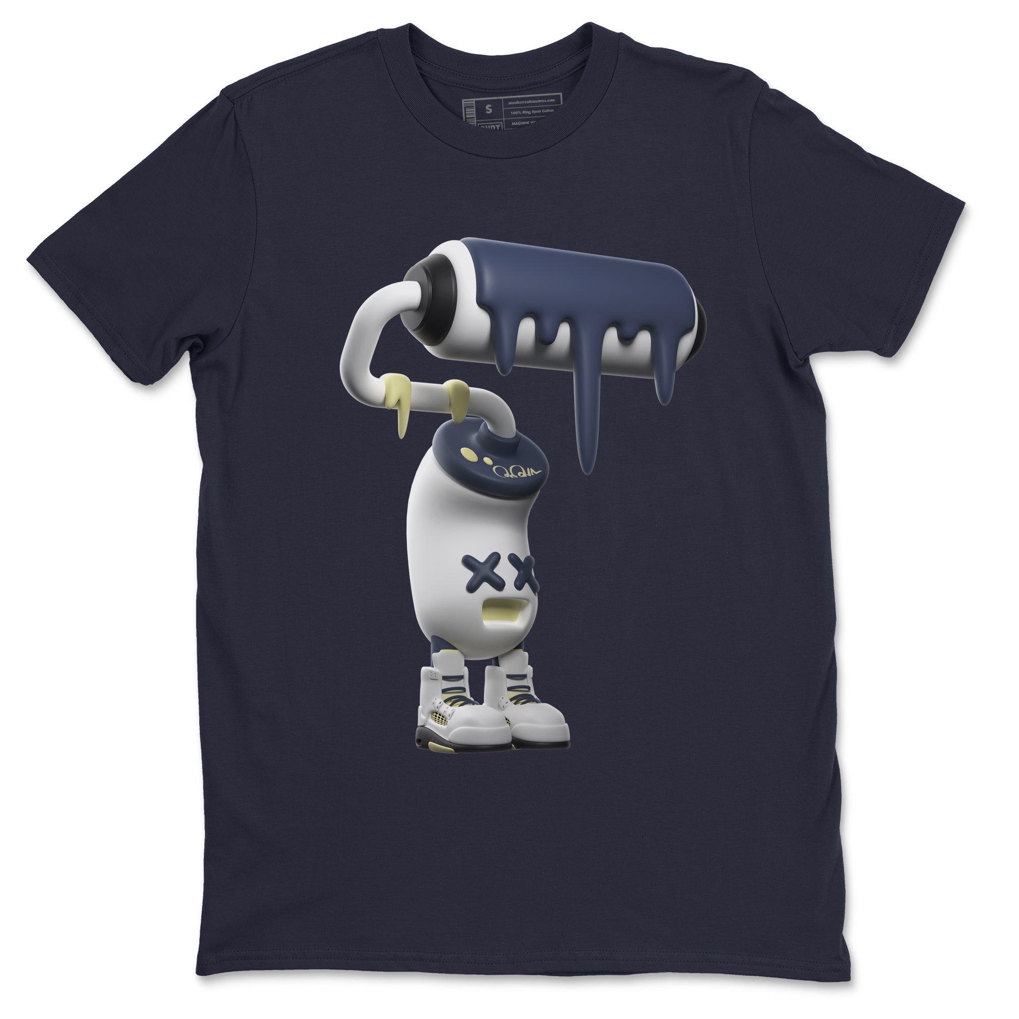 3D Paint Roller snkmatch Tee - Air Jordan 5 A Ma Maniere x Photon Dust