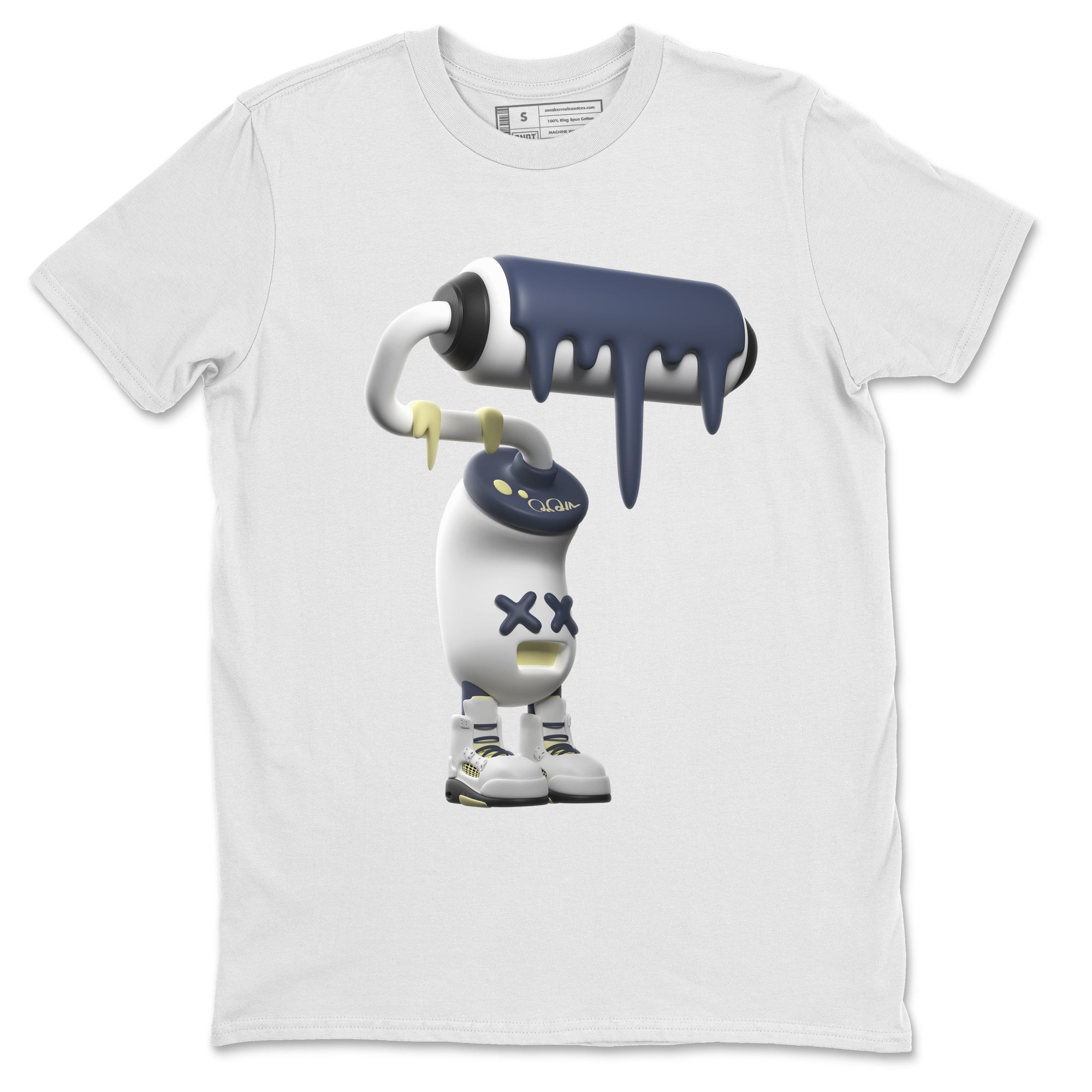 3D Paint Roller snkmatch Tee - Air Jordan 5 A Ma Maniere x Photon Dust