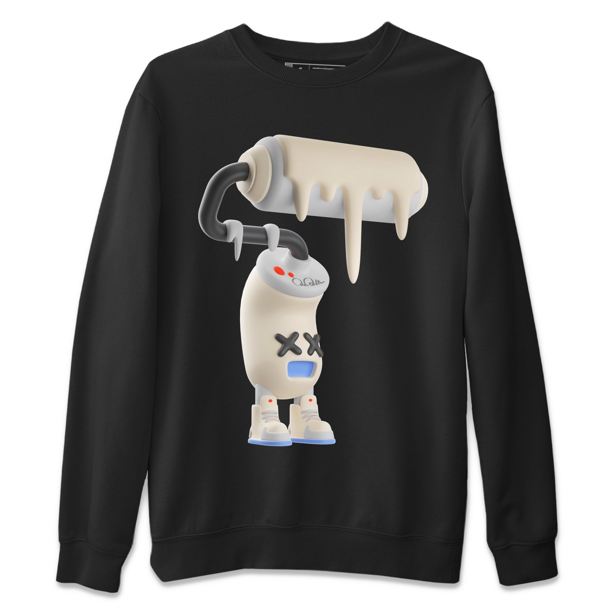 3D Paint Roller Unisex Tops - Air Jordan 5 Craft