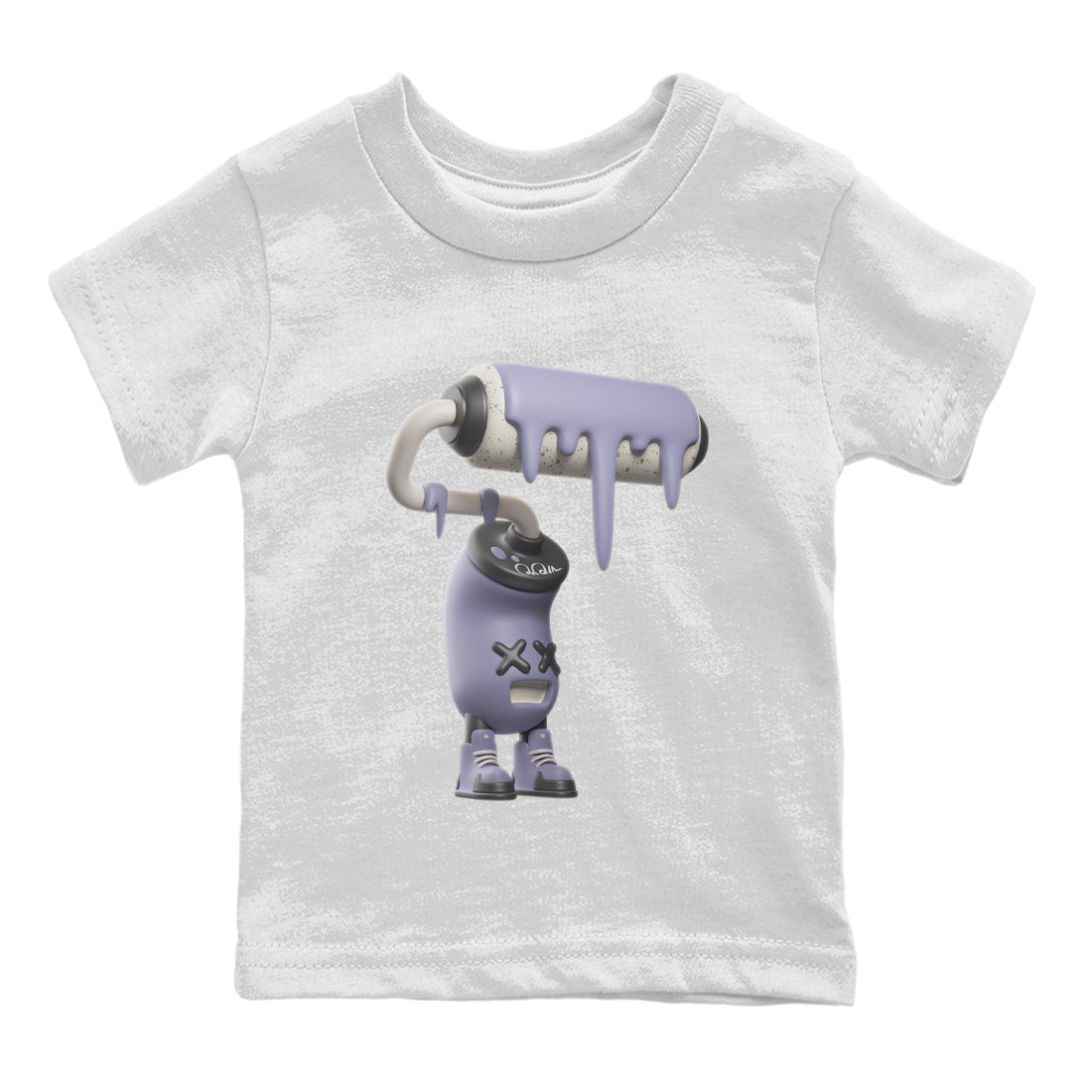 3D Paint Roller Kids Tops - Air Jordan 5 Indigo Haze
