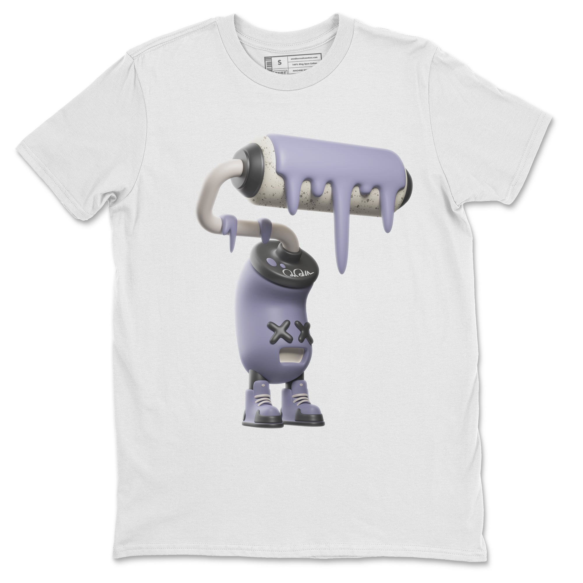 3D Paint Roller Unisex Tops - Air Jordan 5 Indigo Haze
