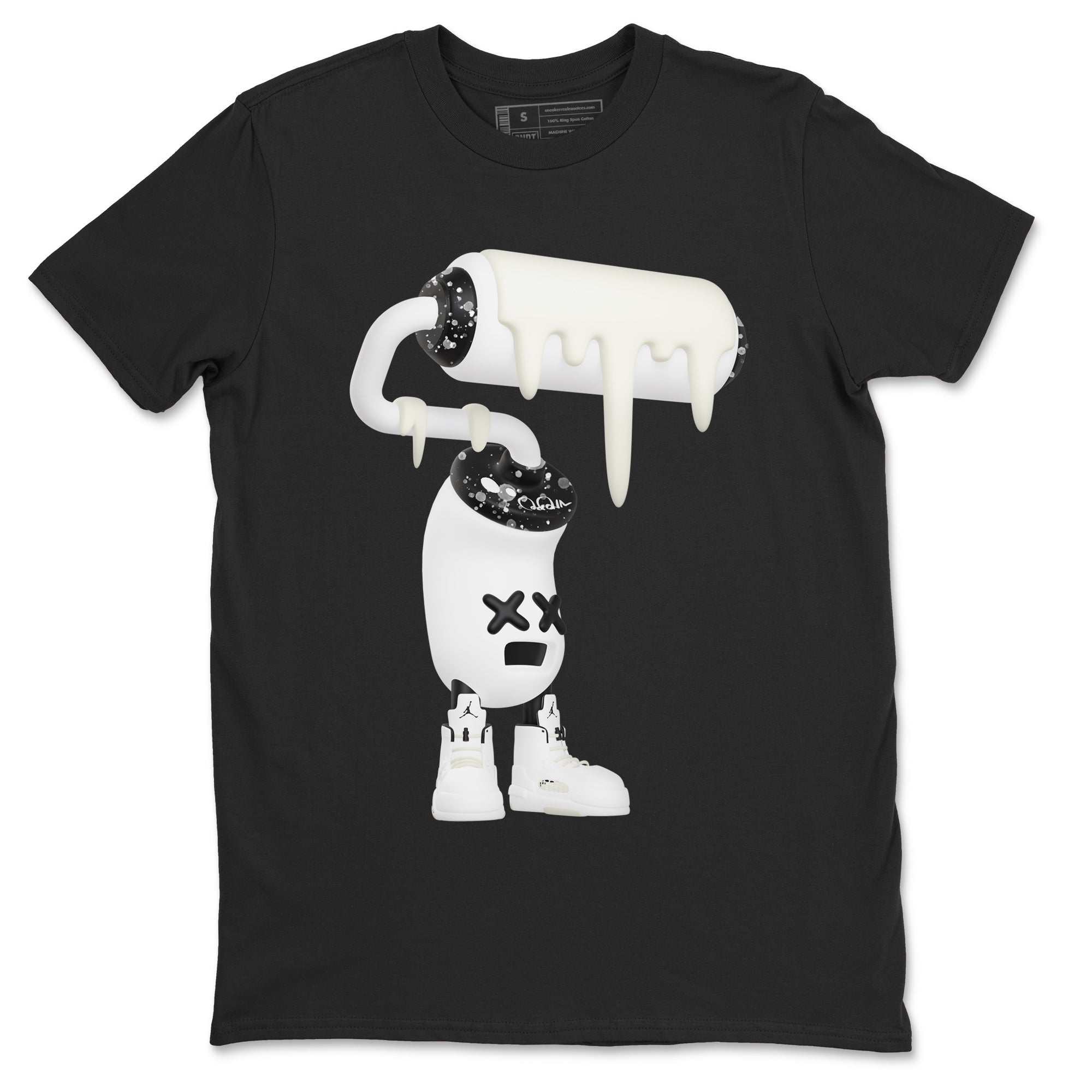 3D Paint Roller snkmatch Tees - Air Jordan 5 Sail