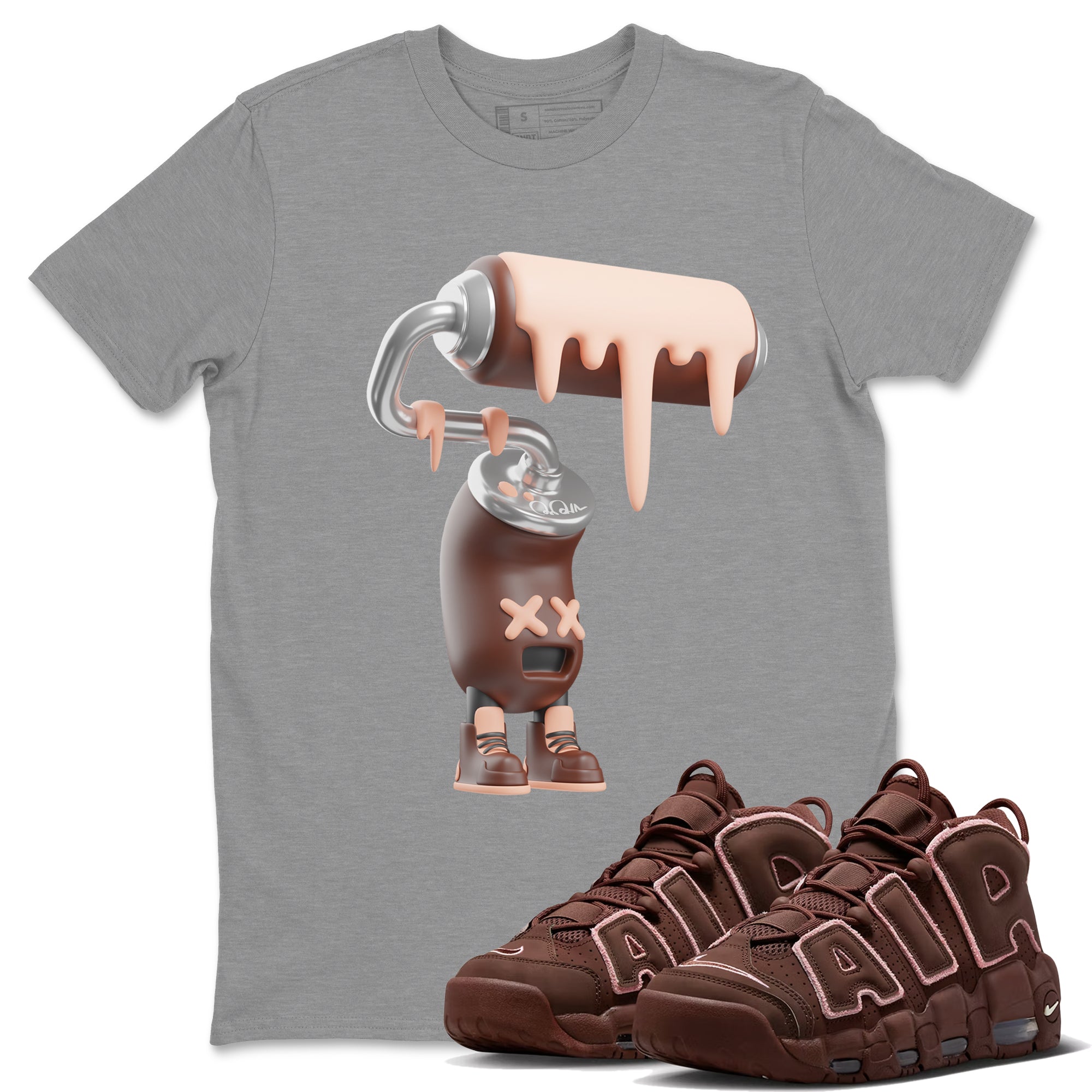 3D Paint Roller Unisex Tops - Air More Uptempo Valentines Day