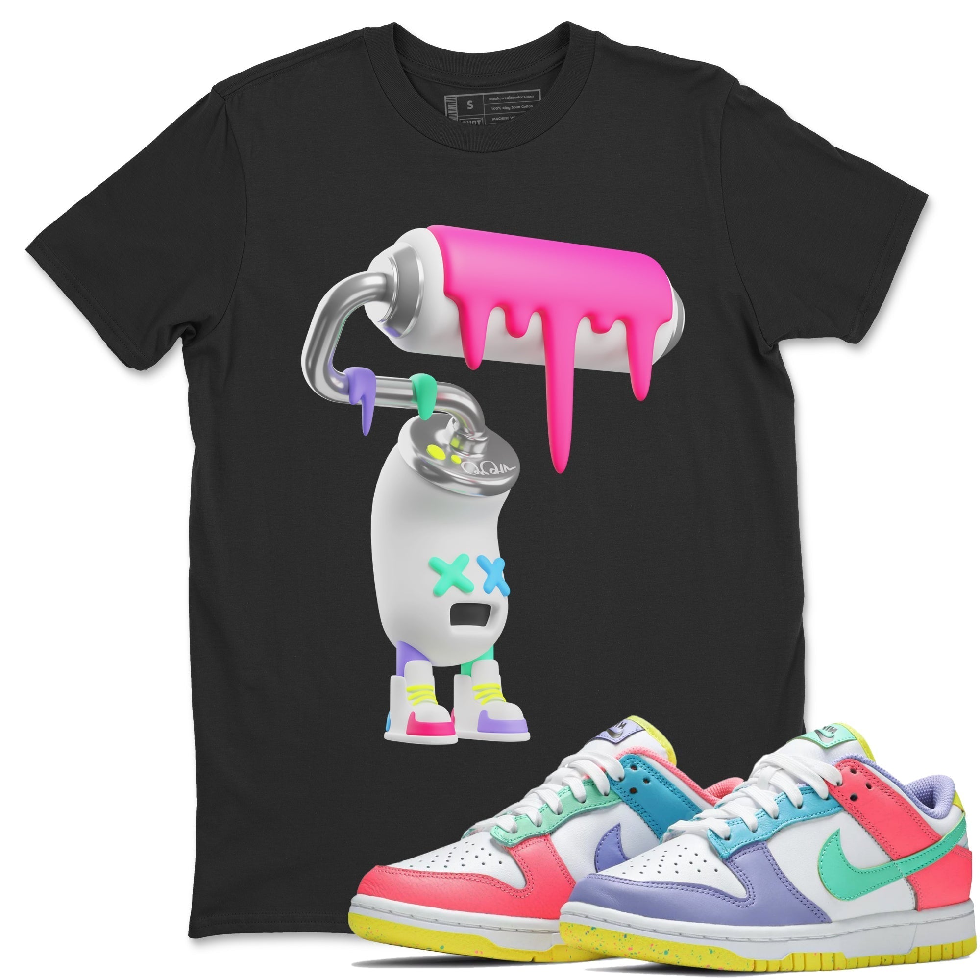 3D Paint Roller Unisex Tops - Dunk Easter Candy