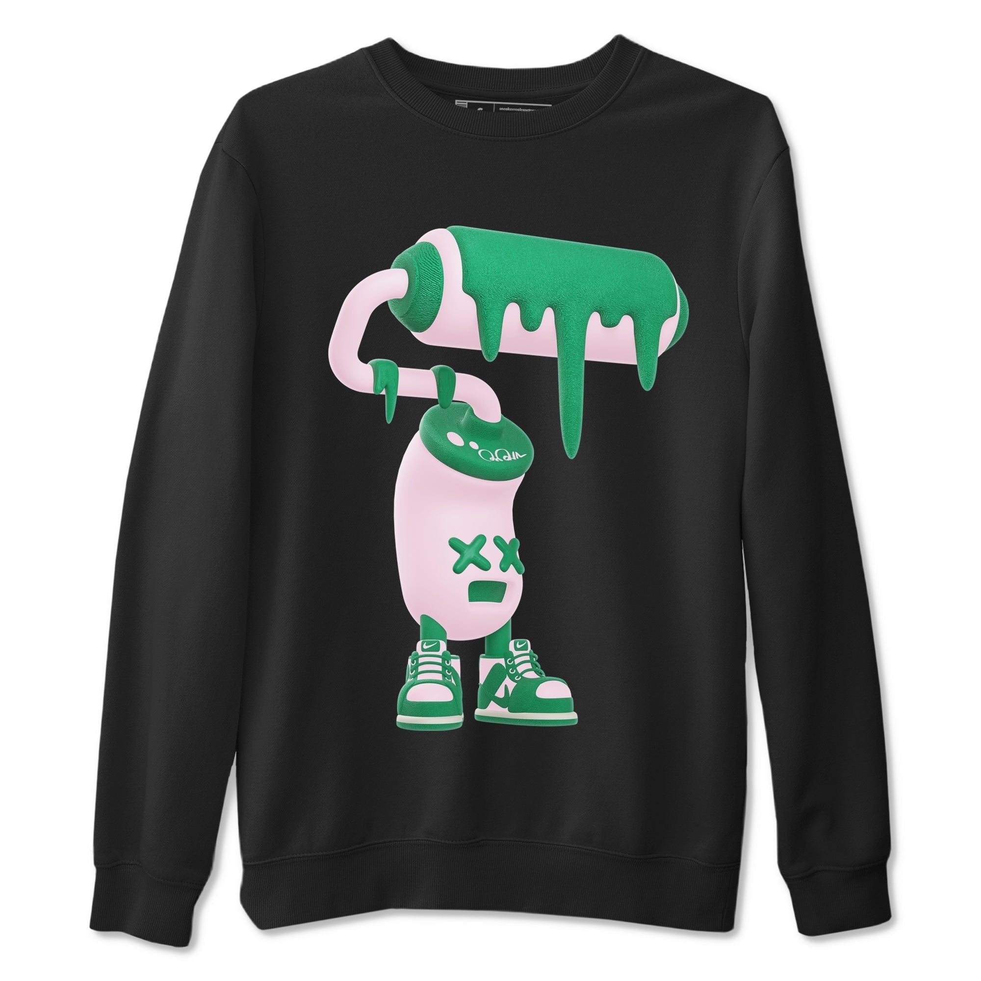 3D Paint Roller snkmatch Tees - Dunk Medium Soft Pink Malachite