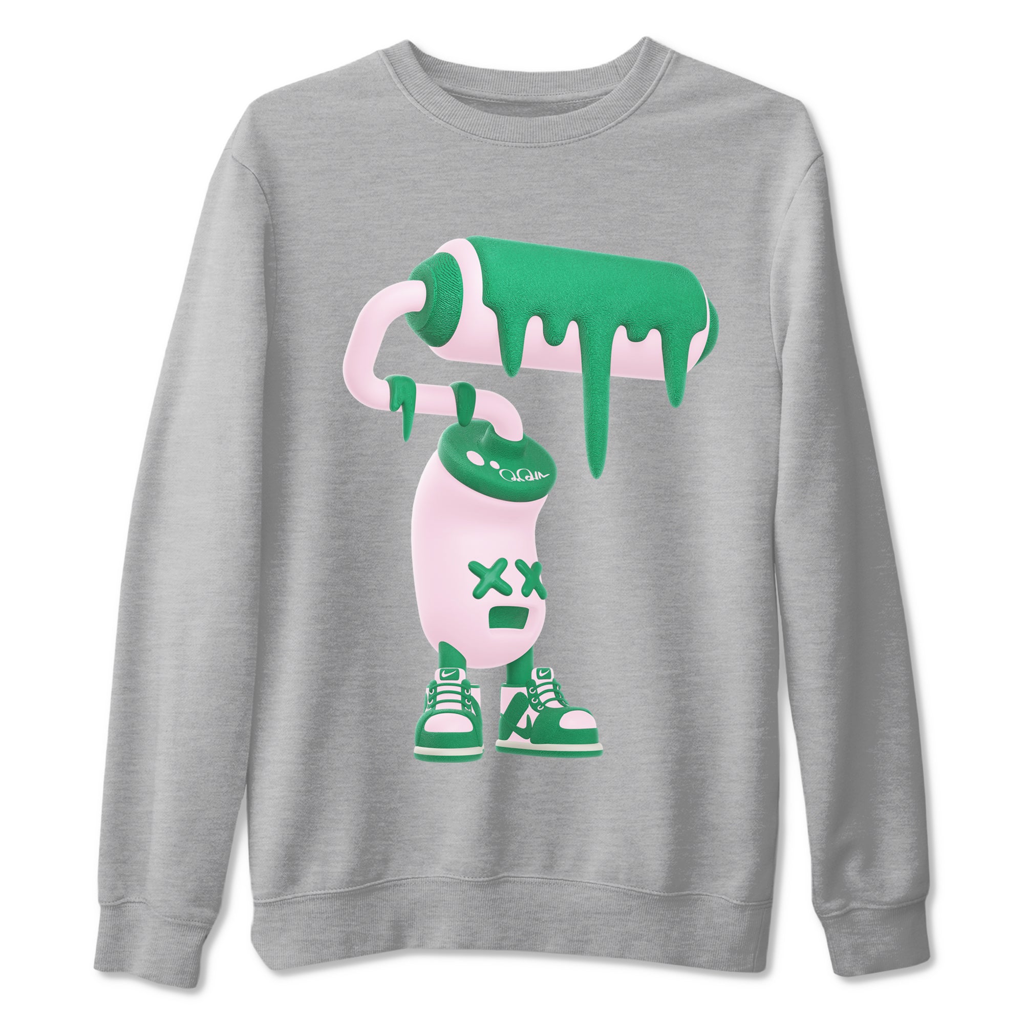 3D Paint Roller snkmatch Tees - Dunk Medium Soft Pink Malachite