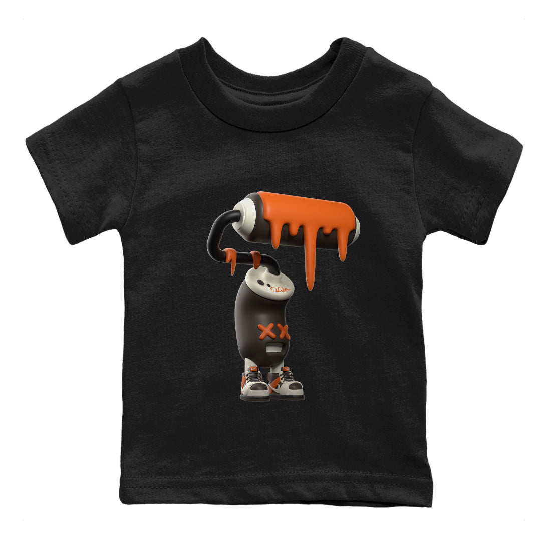 3D Paint Roller snkmatch Tee Kids - Dunk Red Panda