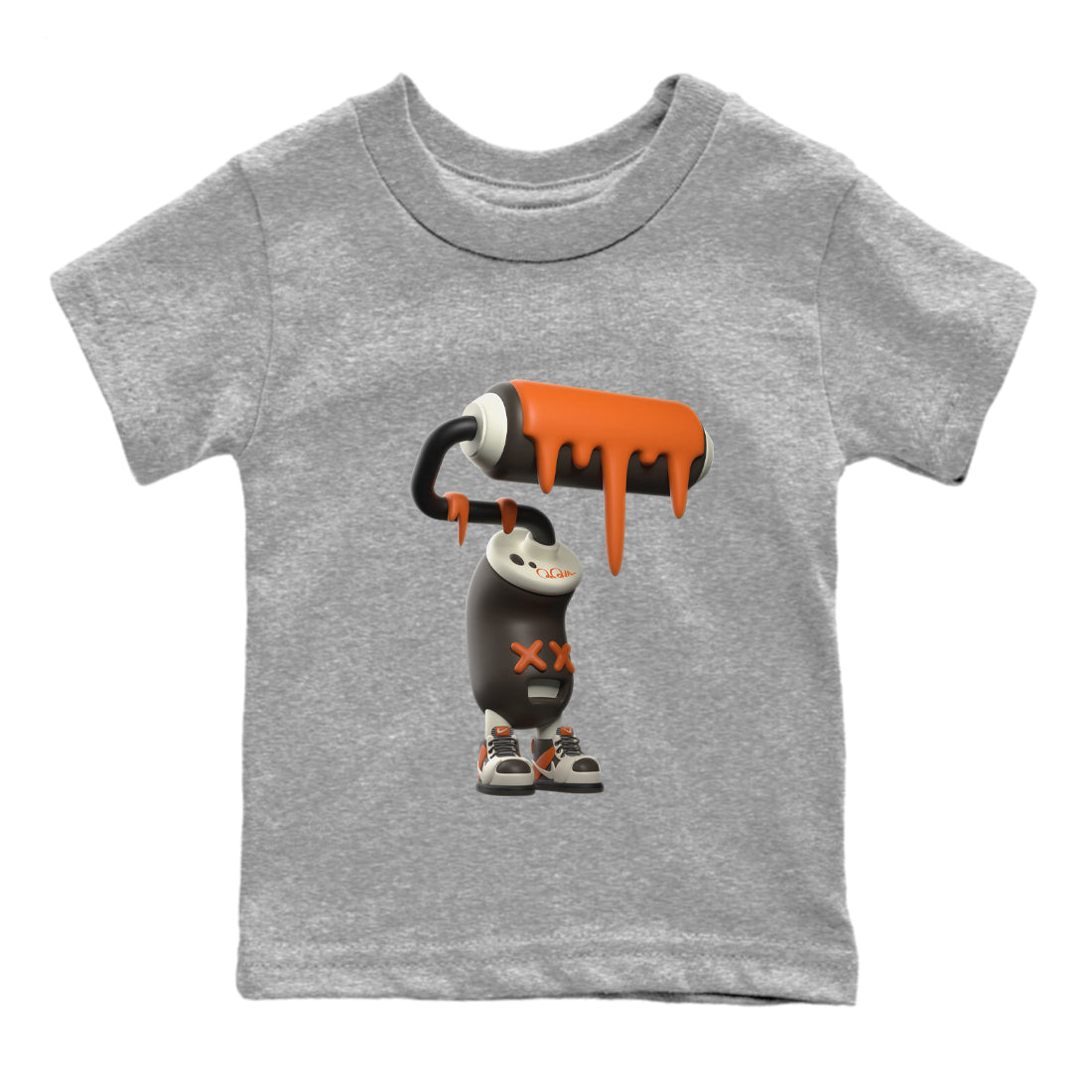 3D Paint Roller snkmatch Tee Kids - Dunk Red Panda