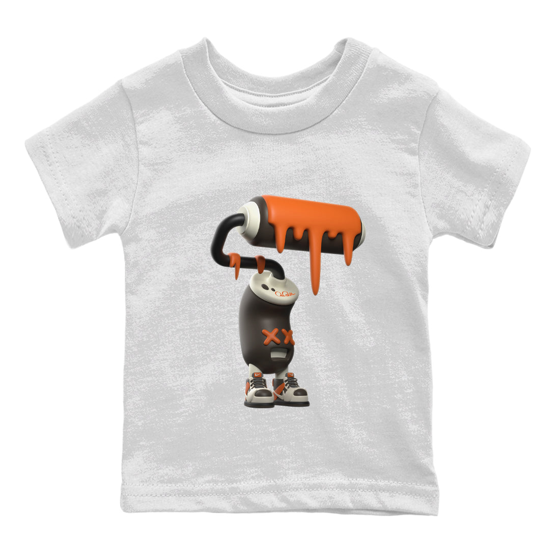 3D Paint Roller snkmatch Tee Kids - Dunk Red Panda