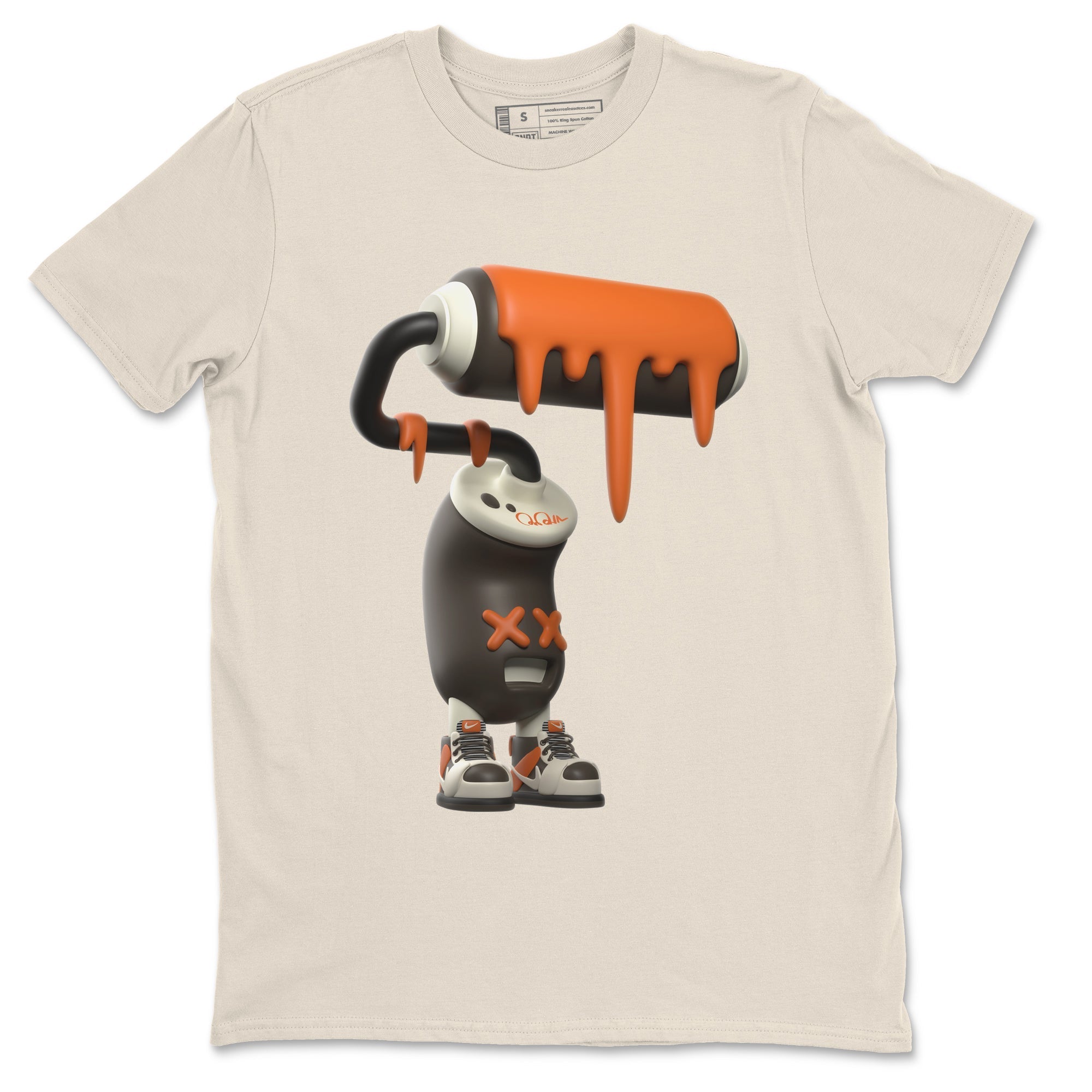 3D Paint Roller snkmatch Tee - Dunk Red Panda