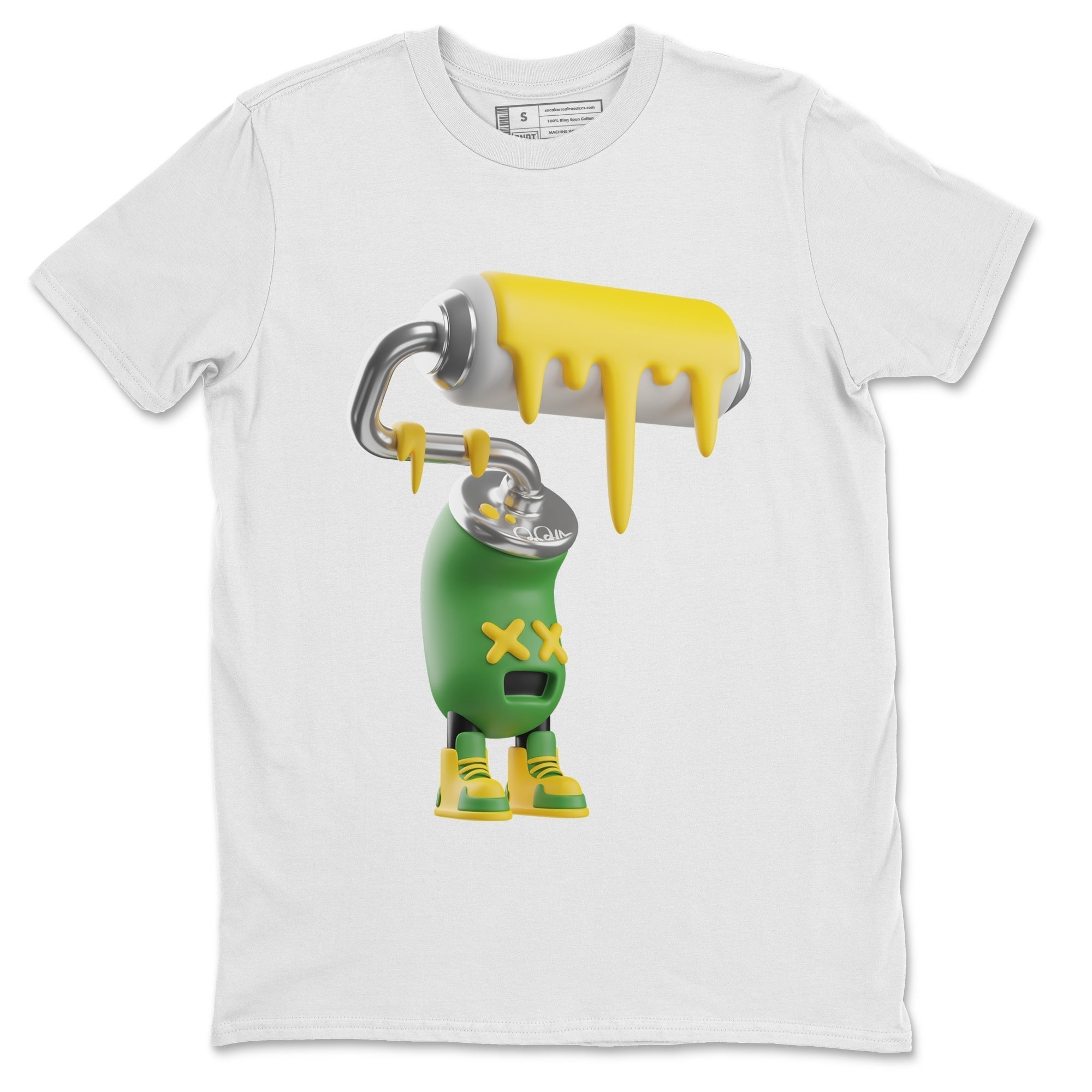 3D Paint Roller Unisex Tops - Dunk Reverse Brazil