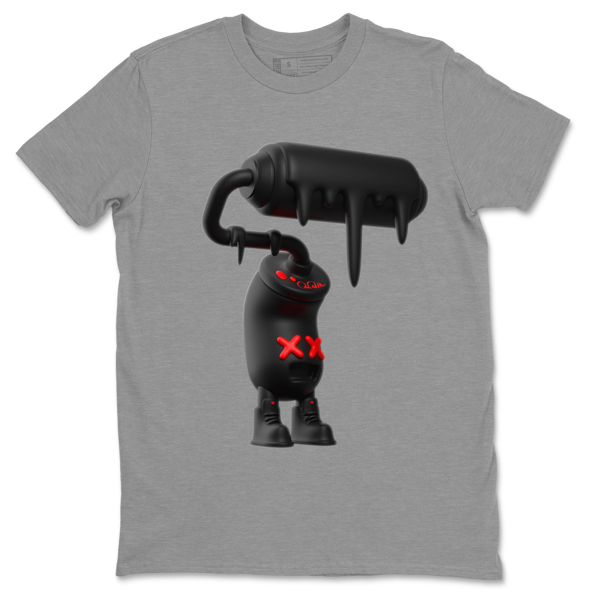 3D Paint Roller snkmatch Tee - Yeezy 350 Bred