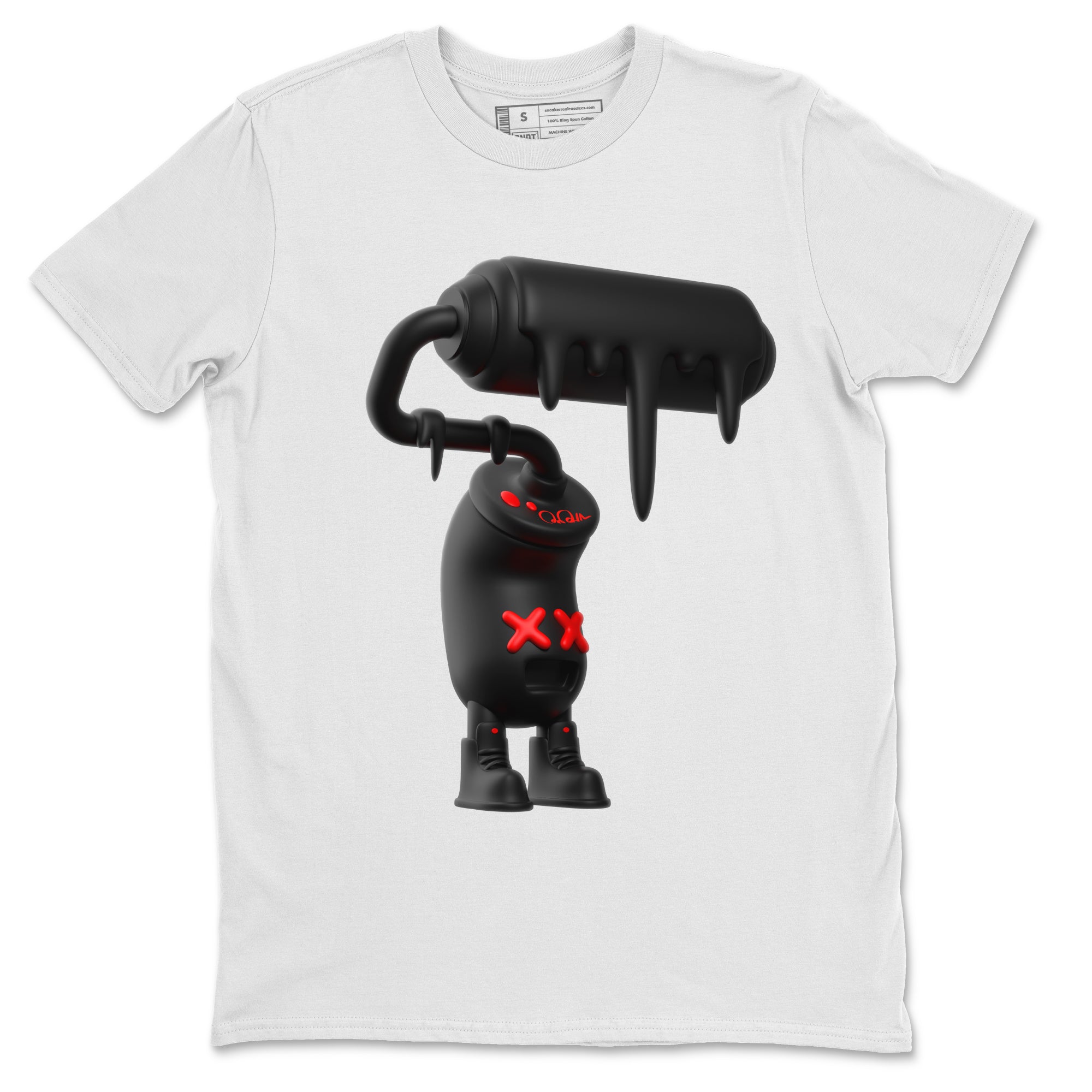 3D Paint Roller snkmatch Tee - Yeezy 350 Bred