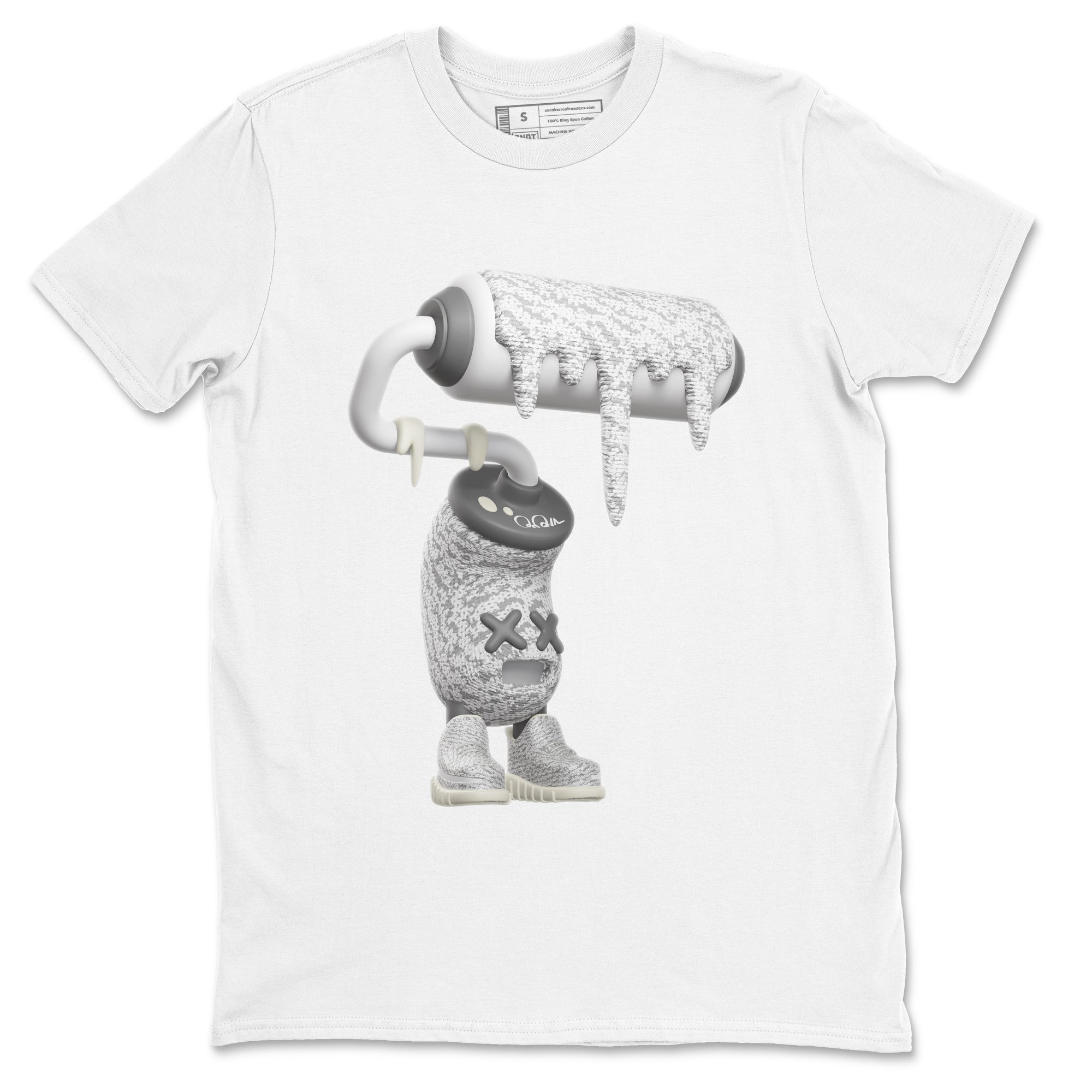3D Paint Roller snkmatch Tee - Yeezy 350 Static