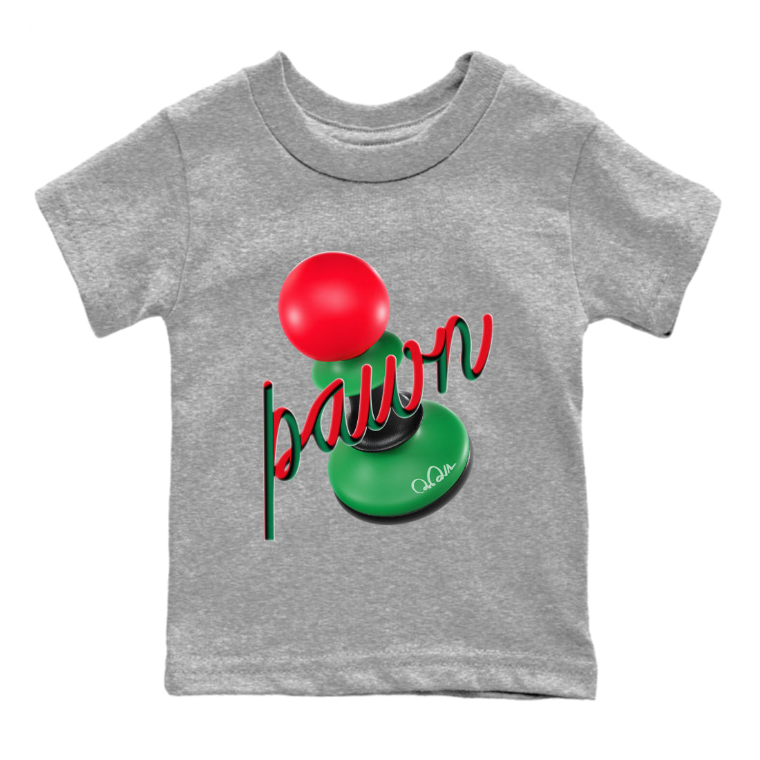 3D Pawn snkmatch Tee Kids - Air Jordan 2 Christmas