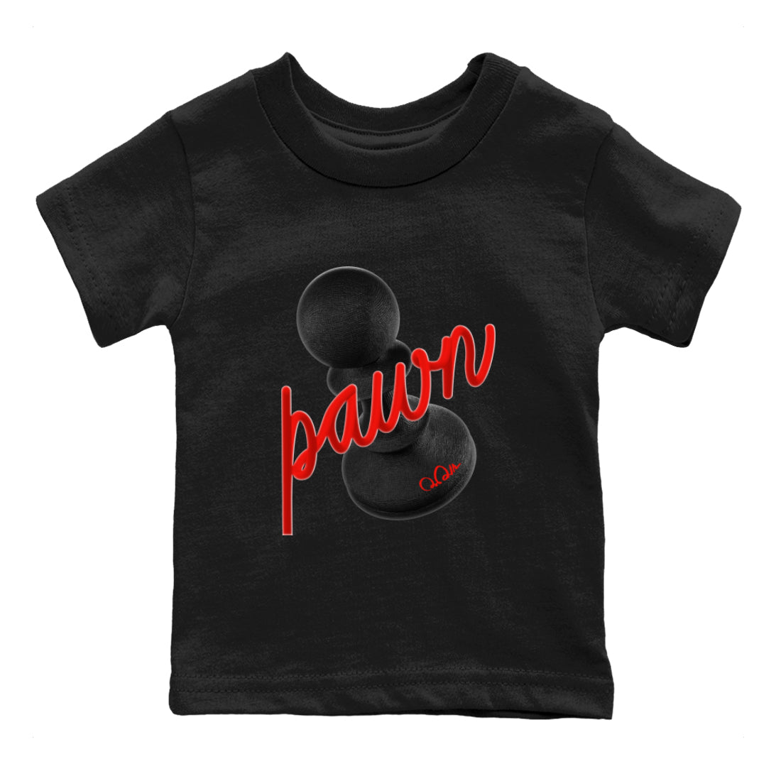 3D Pawn snkmatch Tee Kids - Yeezy 350 Bred
