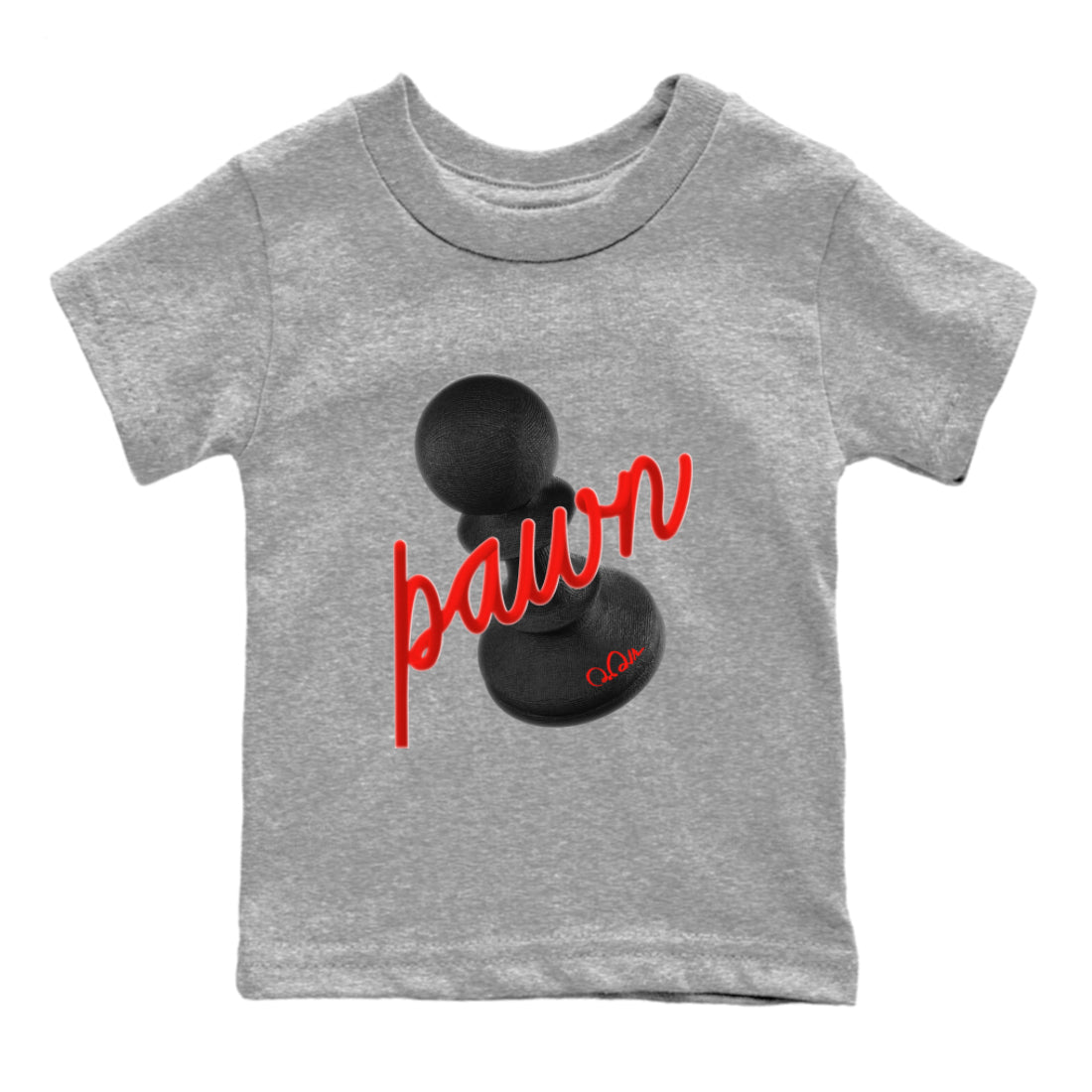 3D Pawn snkmatch Tee Kids - Yeezy 350 Bred