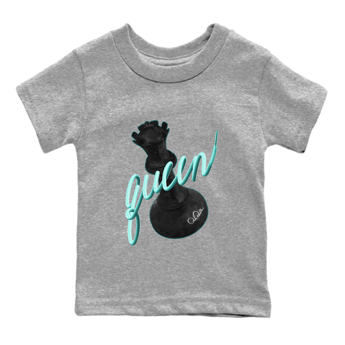3D Queen Kids Tops - Air Force 1 Tiffany