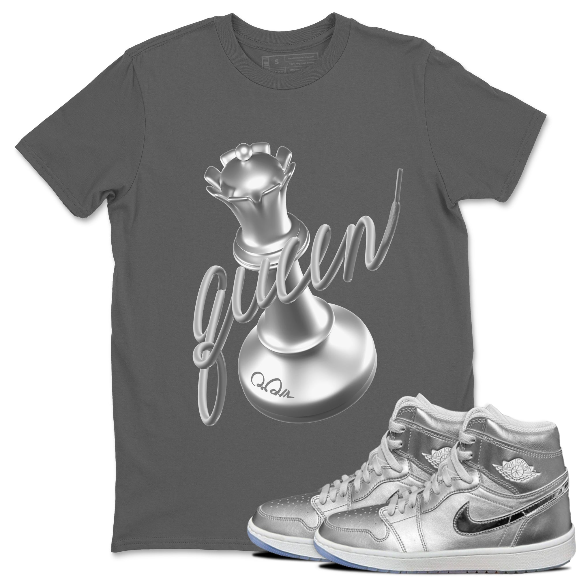 3D Queen snkmatch Tee - Air Jordan 1 Gift Giving