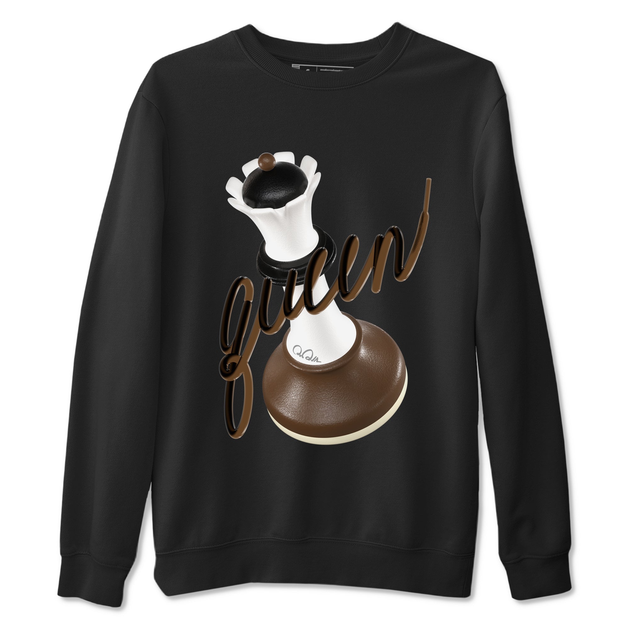 3D Queen snkmatch Tees - Air Jordan 1 Mocha