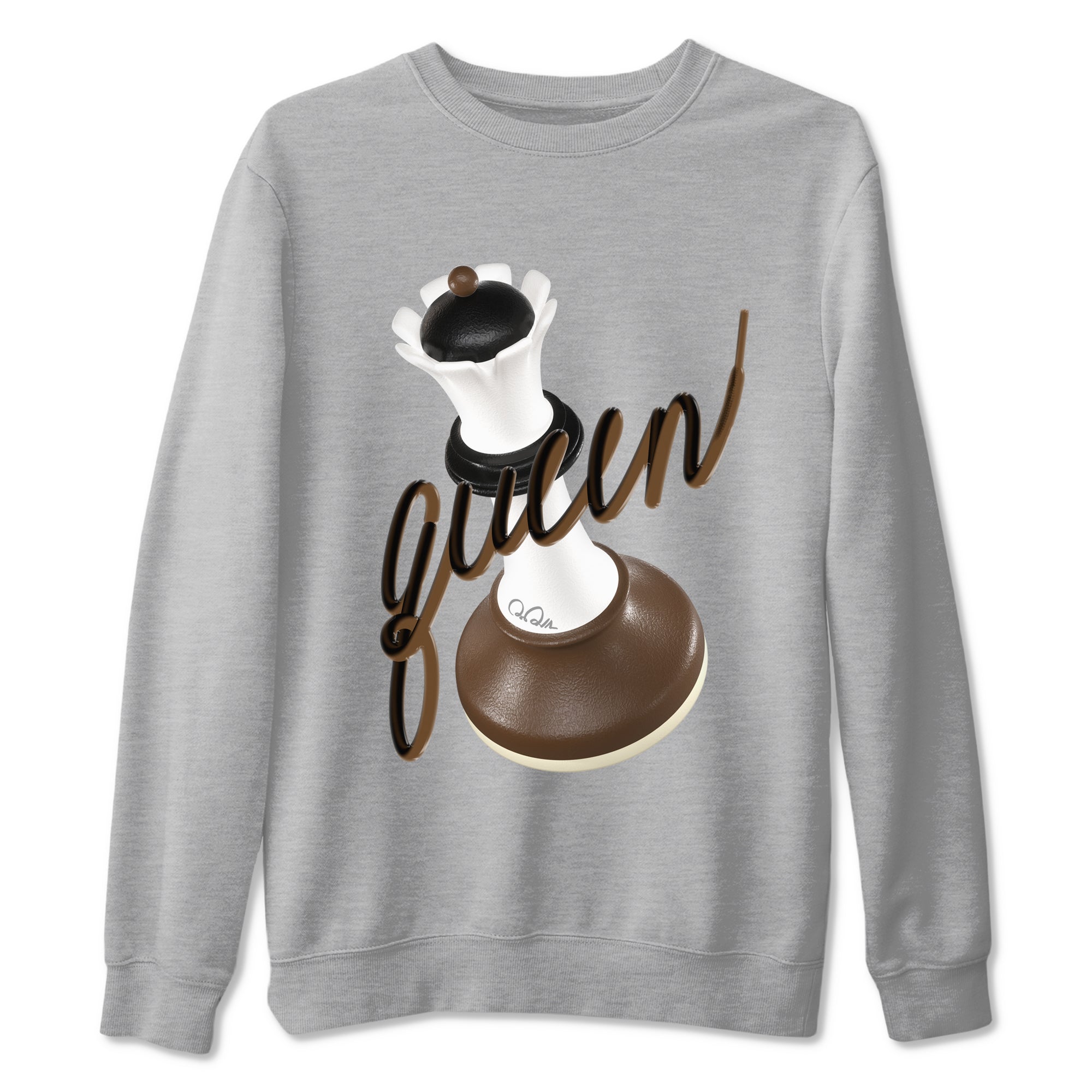 3D Queen snkmatch Tees - Air Jordan 1 Mocha