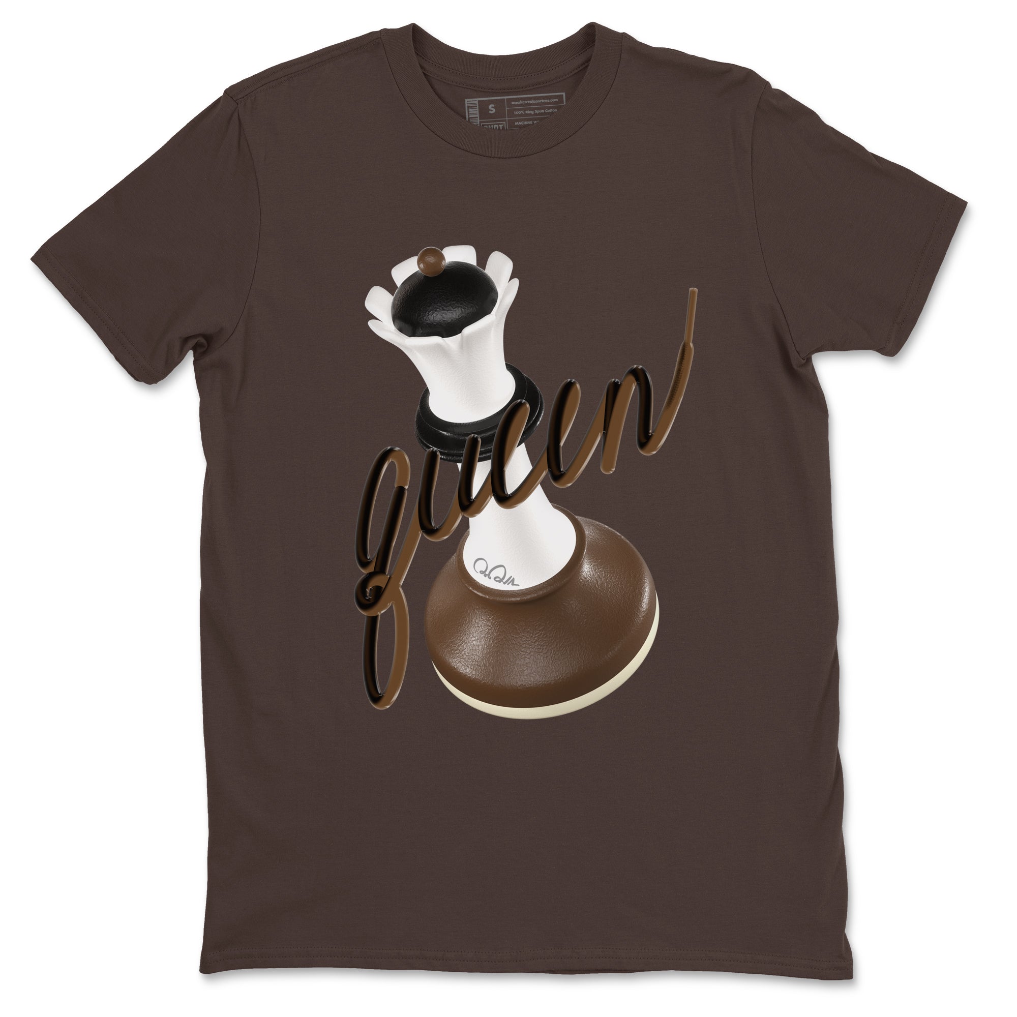 3D Queen snkmatch Tees - Air Jordan 1 Mocha
