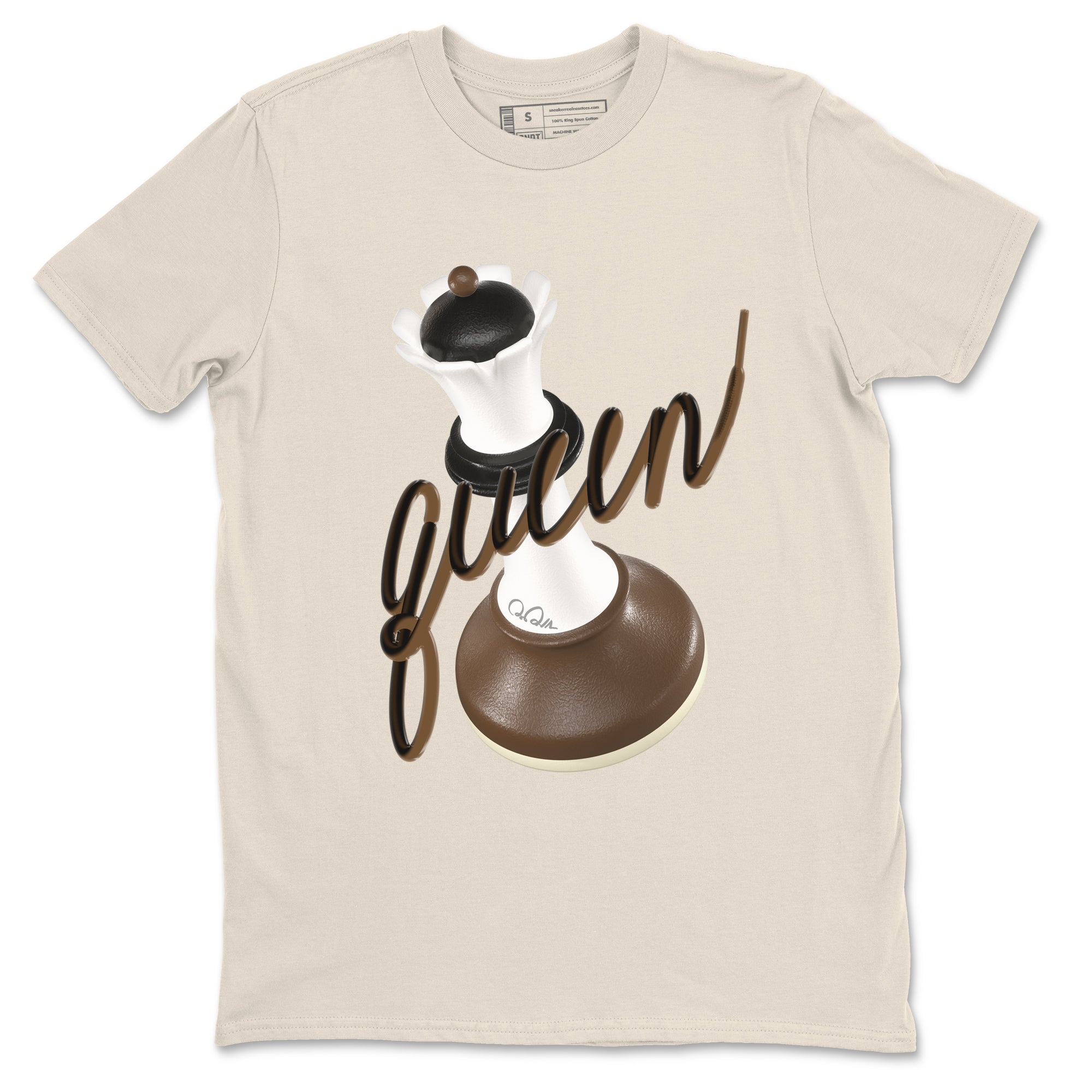 3D Queen snkmatch Tees - Air Jordan 1 Mocha