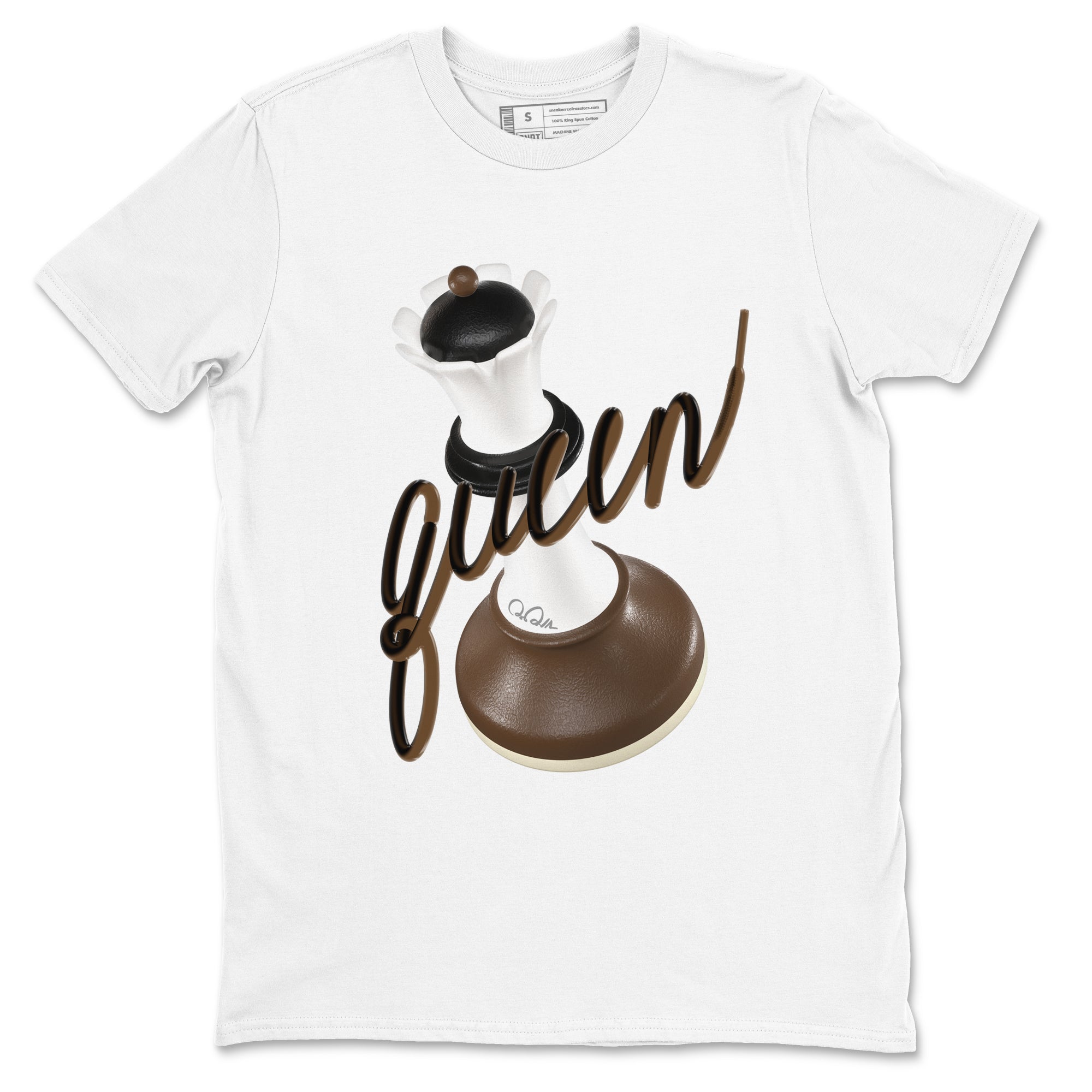 3D Queen snkmatch Tees - Air Jordan 1 Mocha
