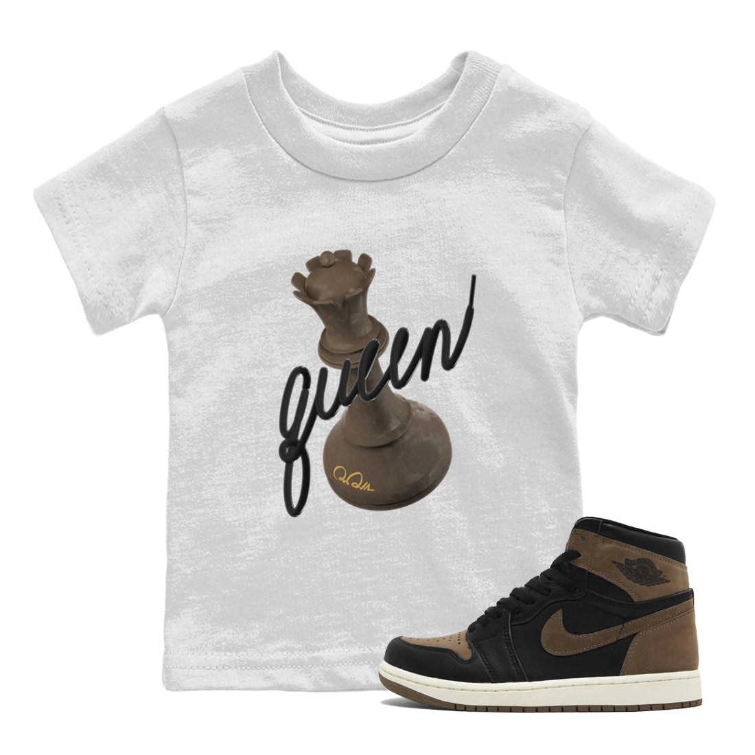 3D Queen snkmatch Tee Kids - Air Jordan 1 Palomino