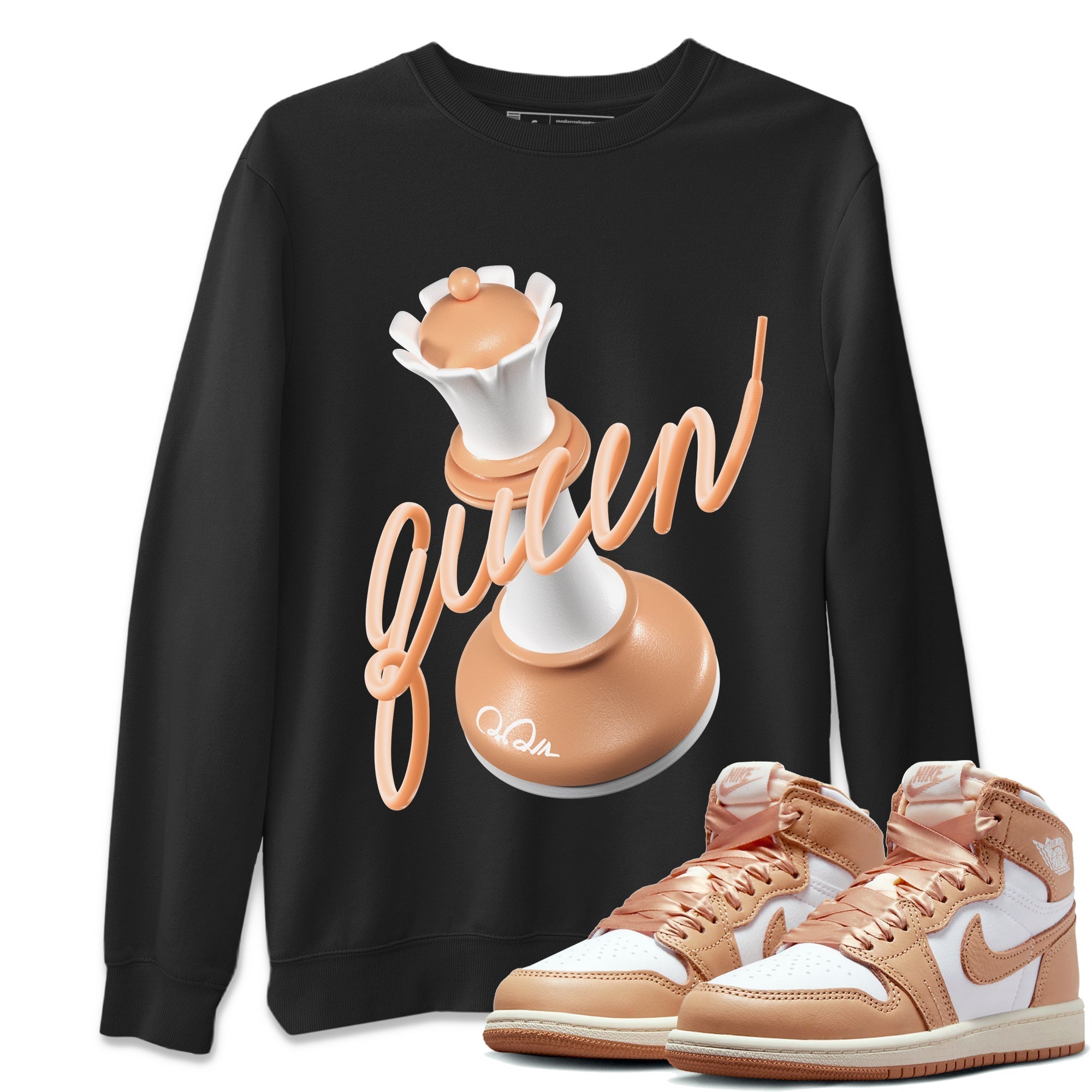 3D Queen snkmatch Tee - Air Jordan 1 Praline