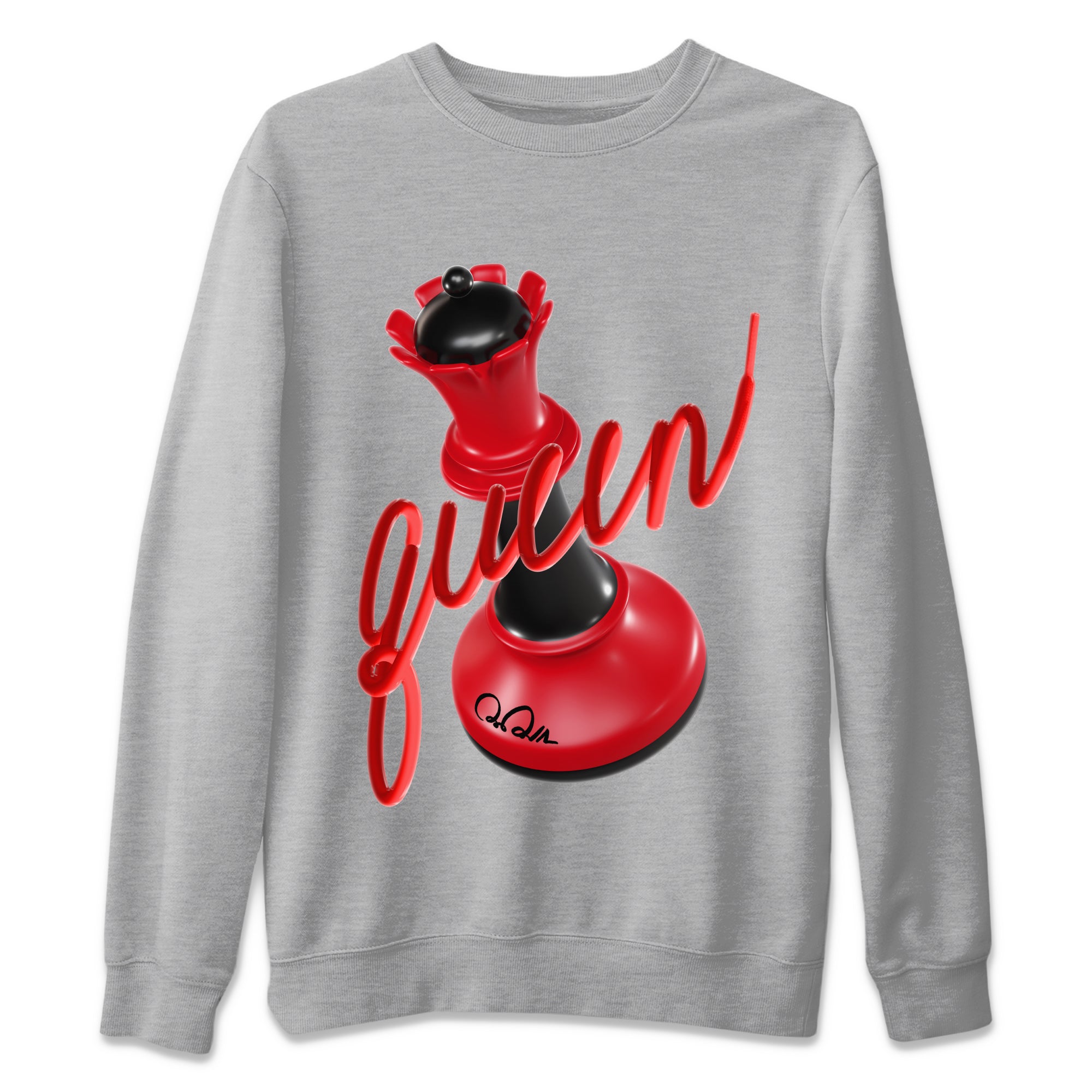3D Queen Unisex Tops - Air Jordan 1 Satin Bred