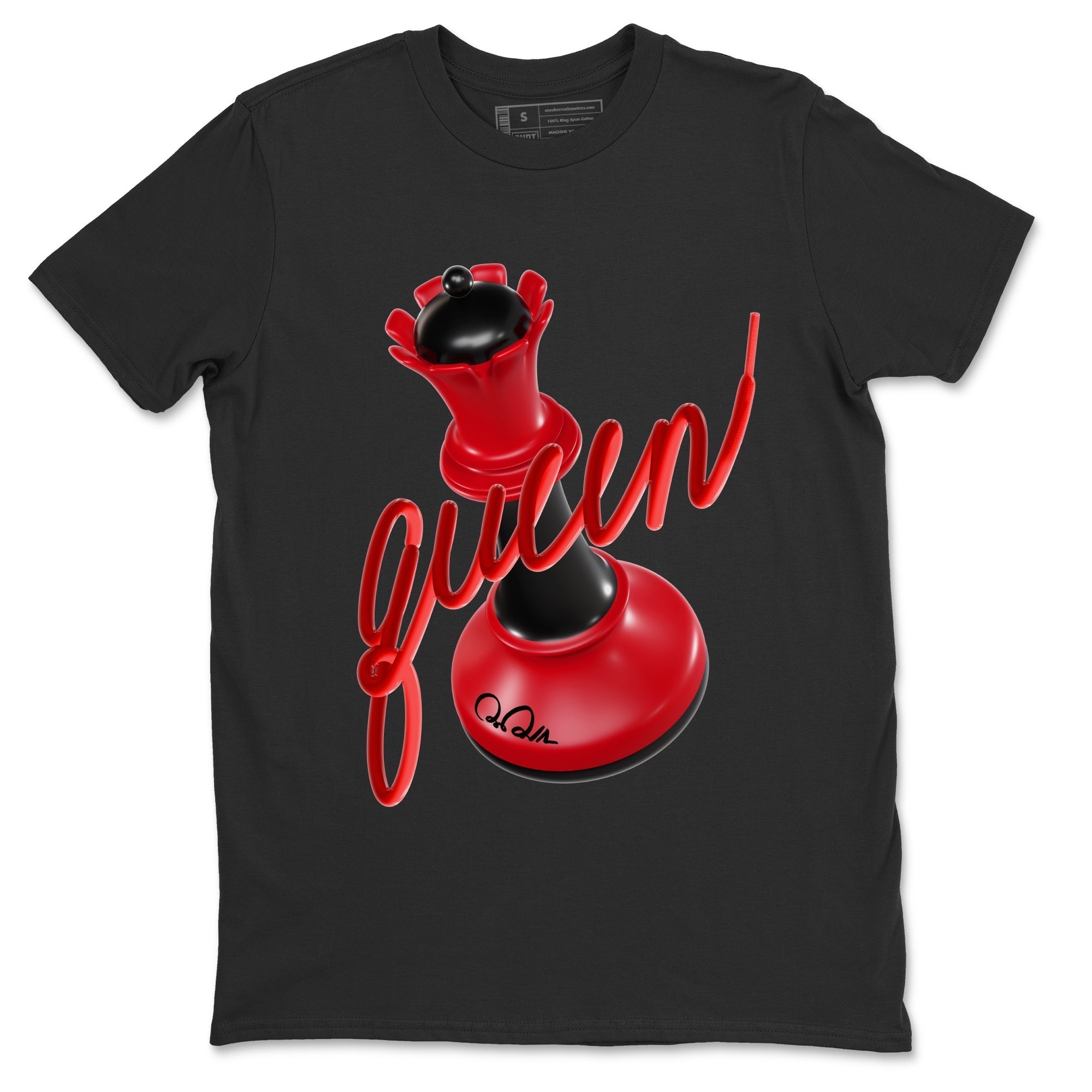 3D Queen Unisex Tops - Air Jordan 1 Satin Bred