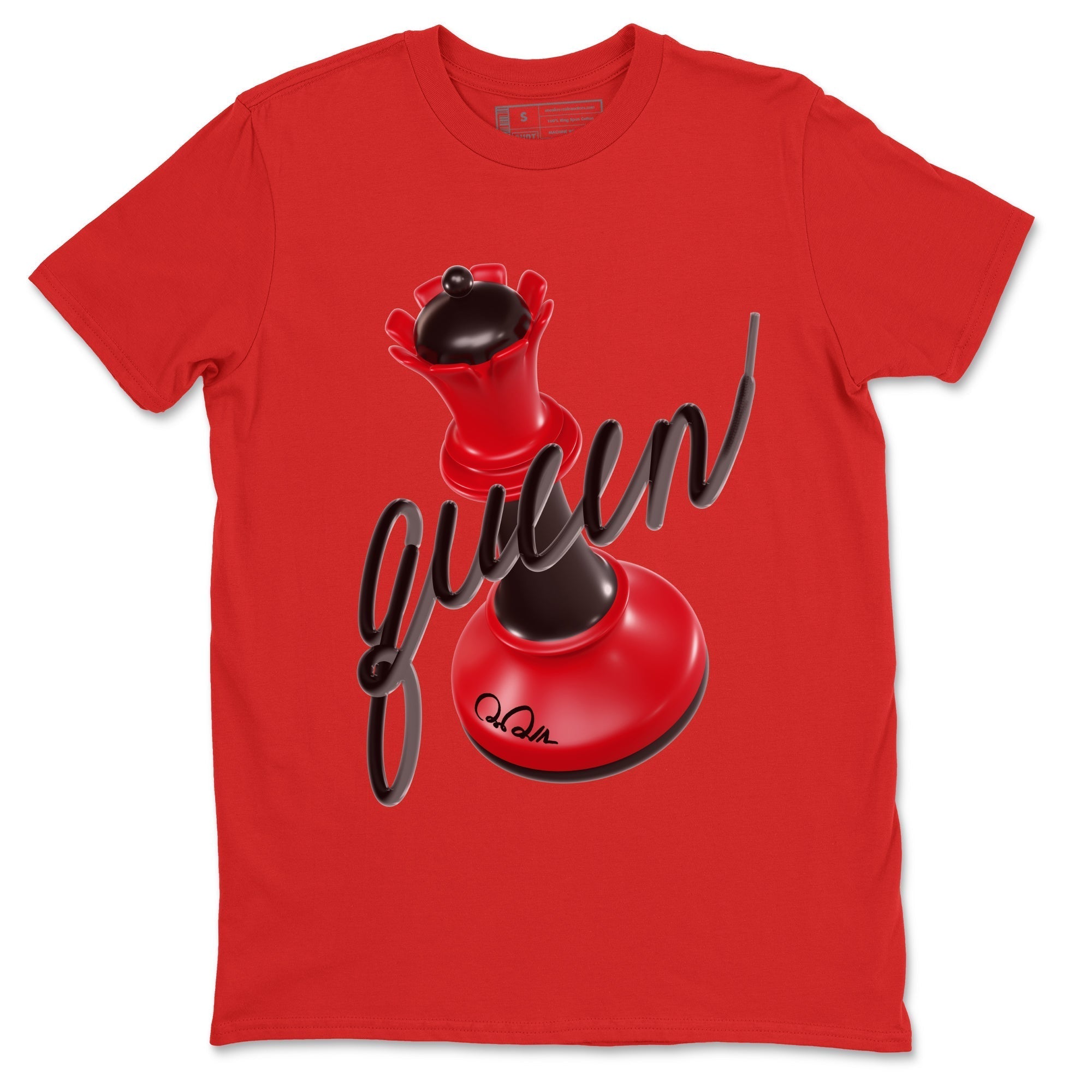 3D Queen Unisex Tops - Air Jordan 1 Satin Bred