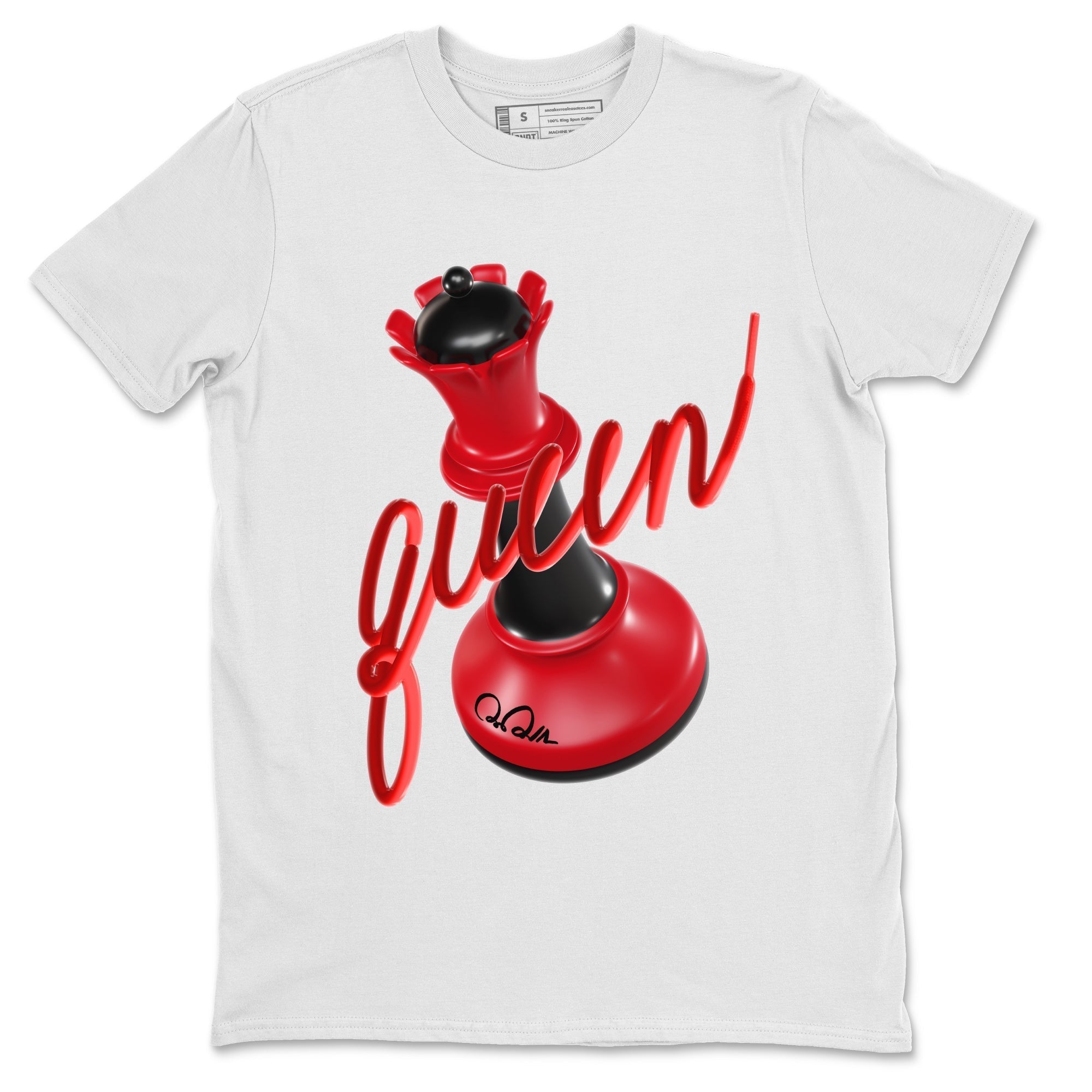 3D Queen Unisex Tops - Air Jordan 1 Satin Bred