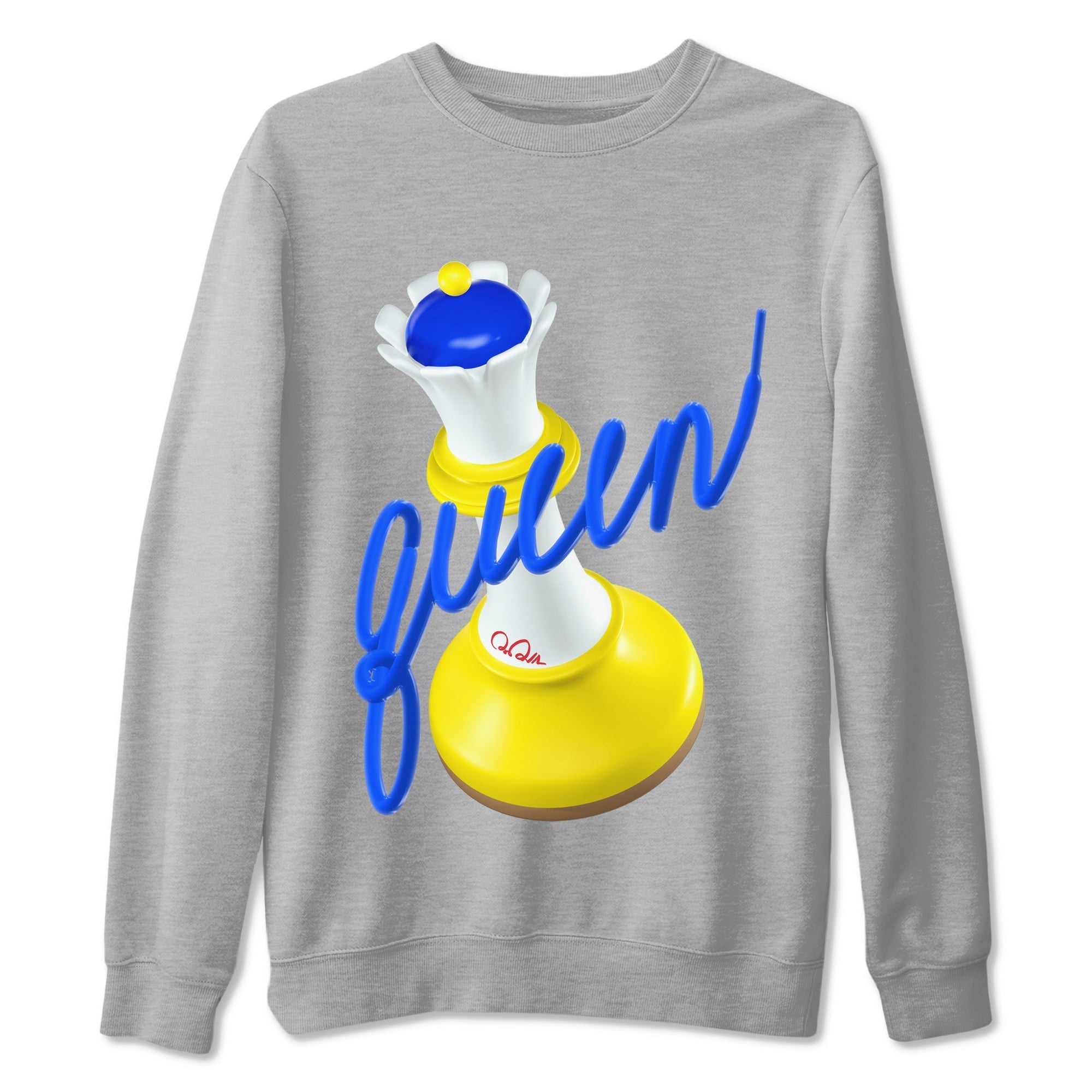3D Queen snkmatch Tees - Air Jordan 1 Travis Scott Canary