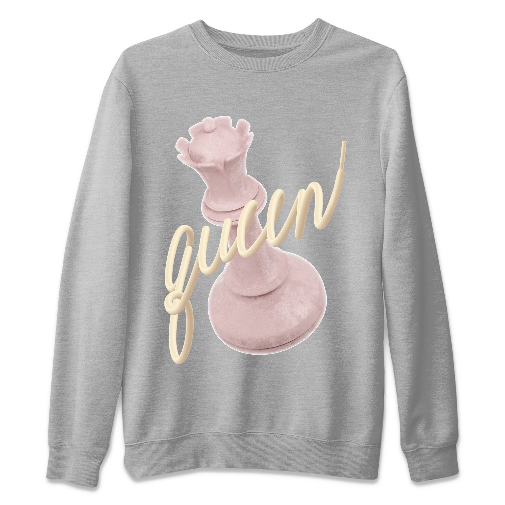 3D Queen Unisex Tops - Air Jordan 1 Washed Pink