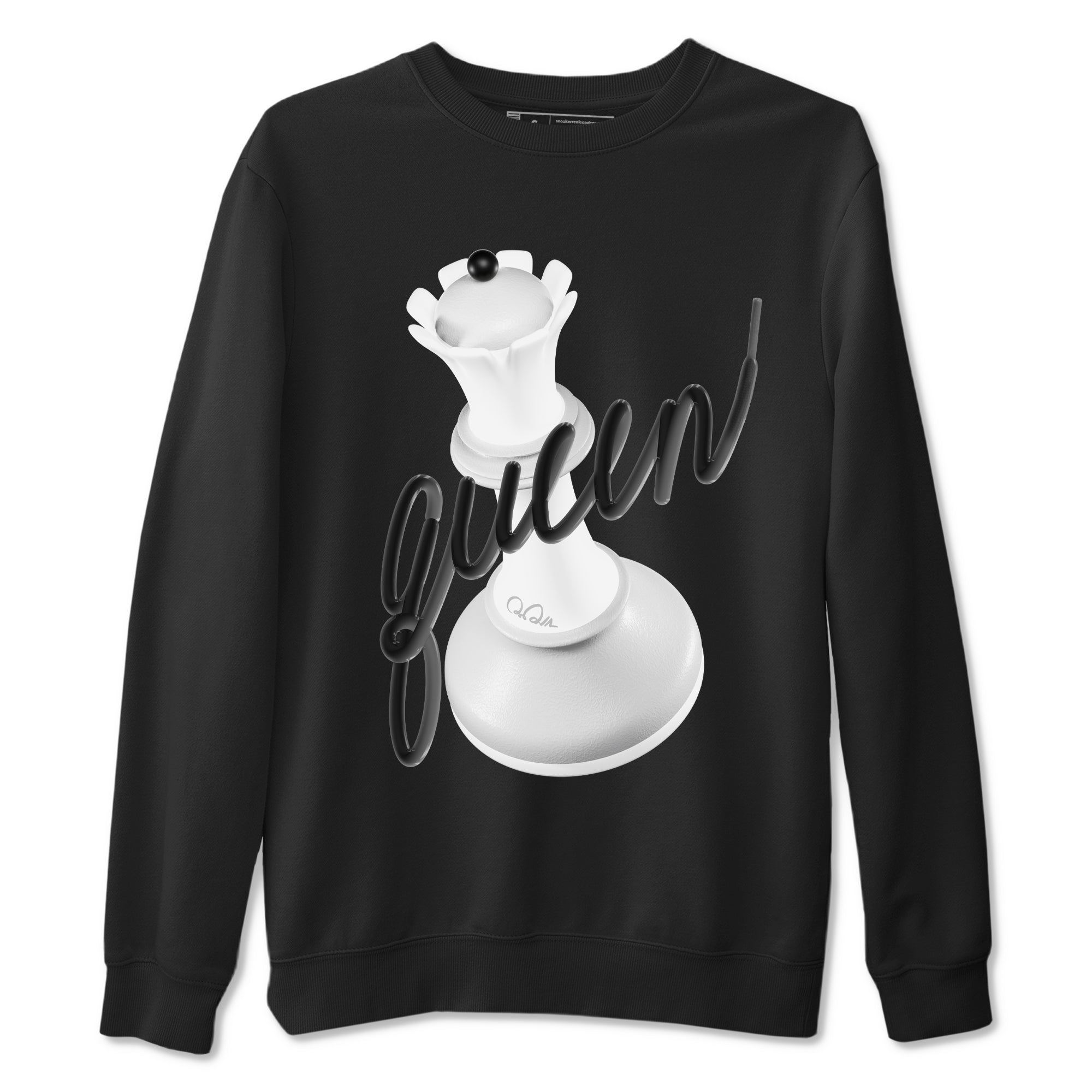 3D Queen snkmatch Tees - Air Jordan 1 Wolf Grey