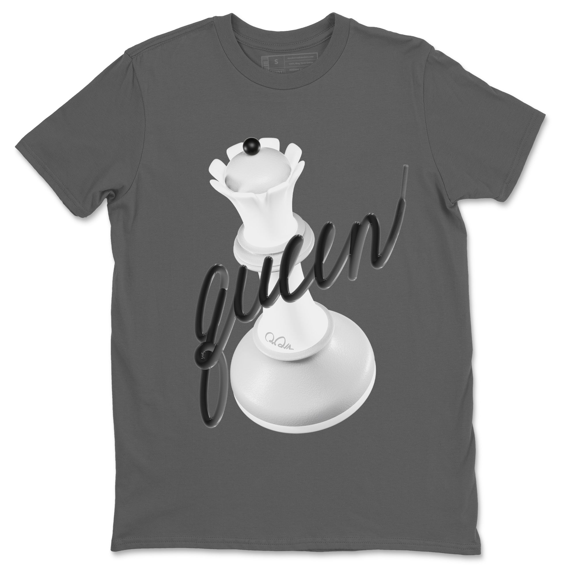 3D Queen snkmatch Tees - Air Jordan 1 Wolf Grey