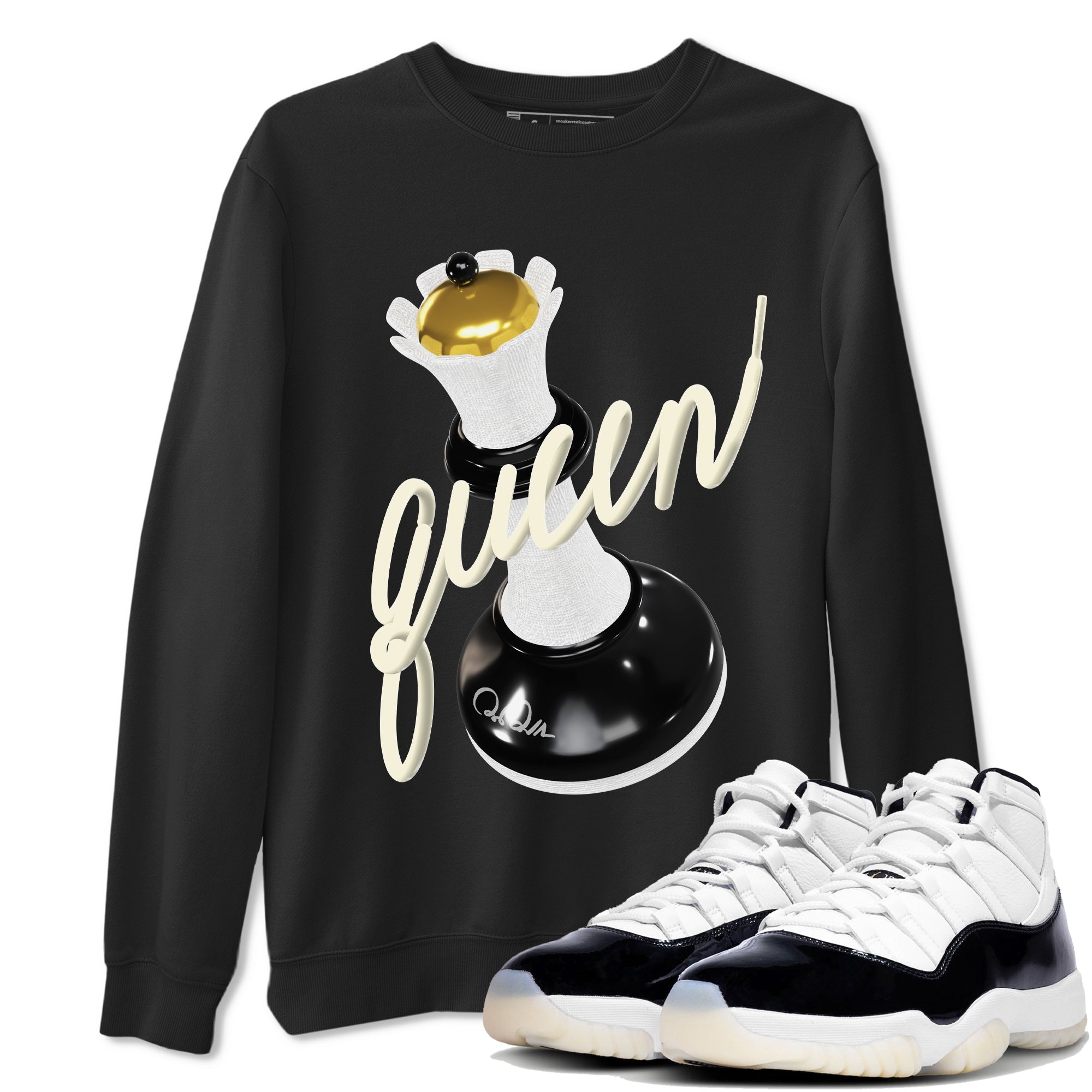 3D Queen snkmatch Tee - Air Jordan 11 Gratitude