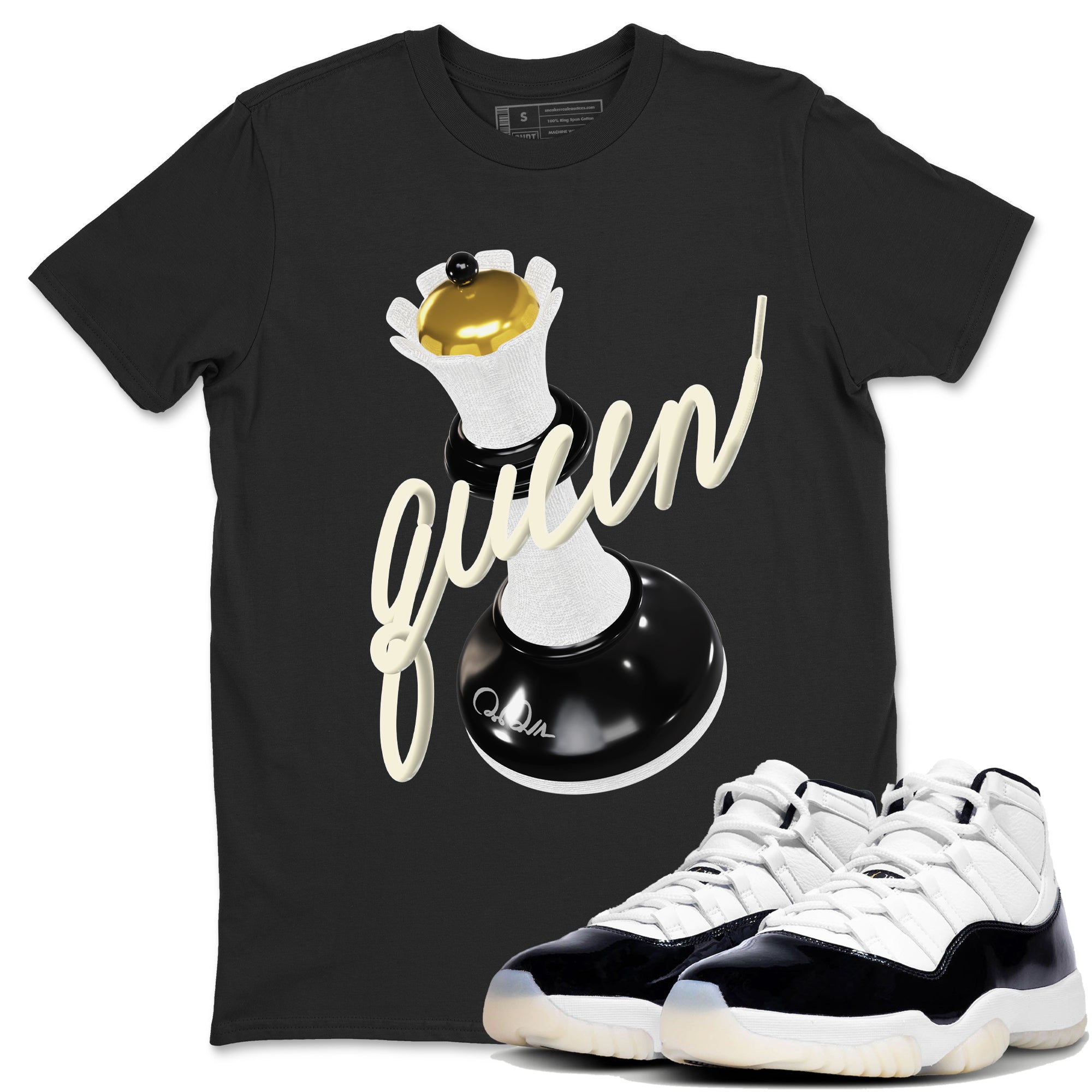3D Queen snkmatch Tee - Air Jordan 11 Gratitude