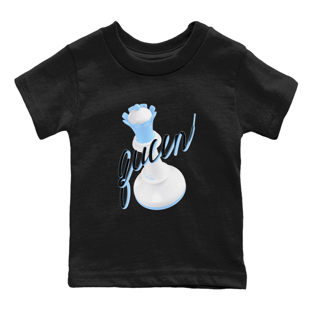 3D Queen snkmatch Tees Kids - Air Jordan 11 Legend Blue