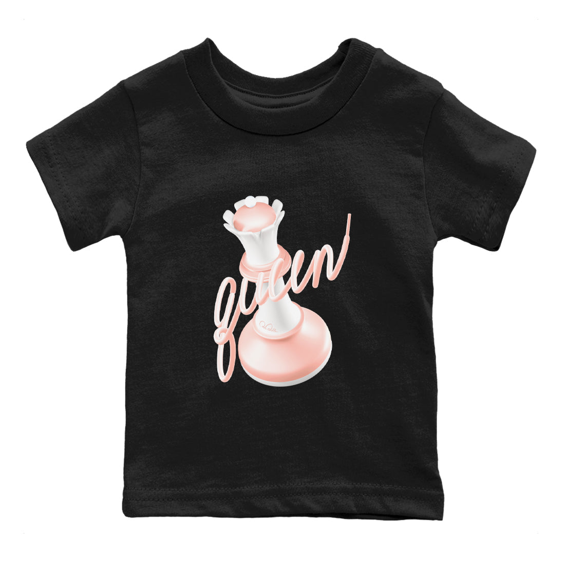 3D Queen snkmatch Tees Kids - Air Jordan 11 Legend Pink