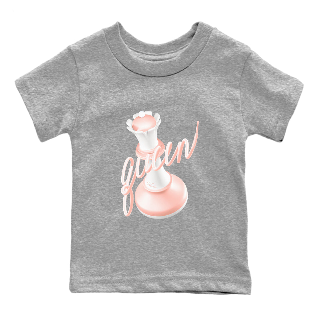 3D Queen snkmatch Tees Kids - Air Jordan 11 Legend Pink