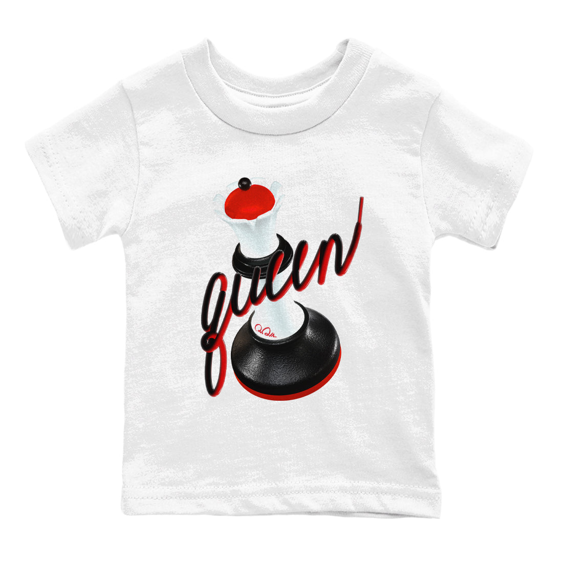 3D Queen snkmatch Tees Kids - Air Jordan 12 Taxi Flip