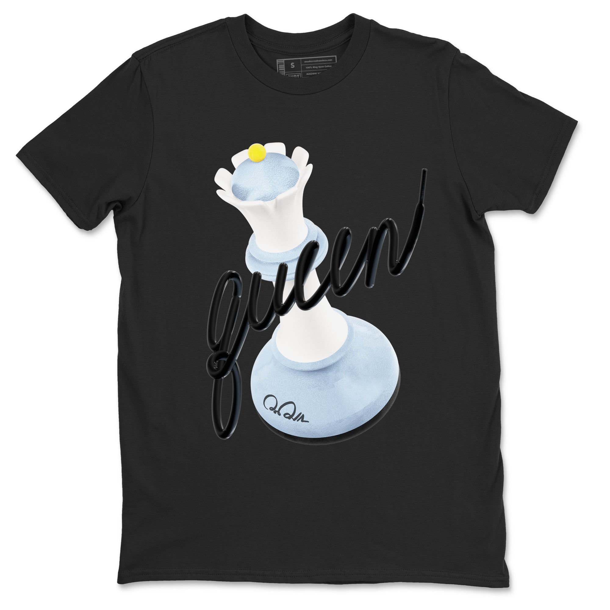 3D Queen snkmatch Tees - Air Jordan 13 Blue Grey