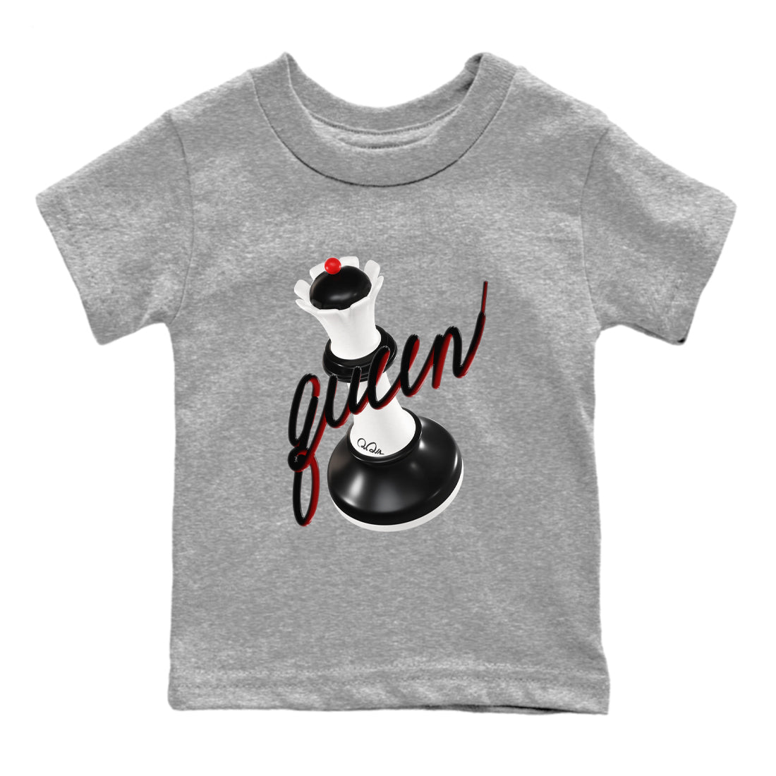 3D Queen snkmatch Tees Kids - Air Jordan 14 Black Toe
