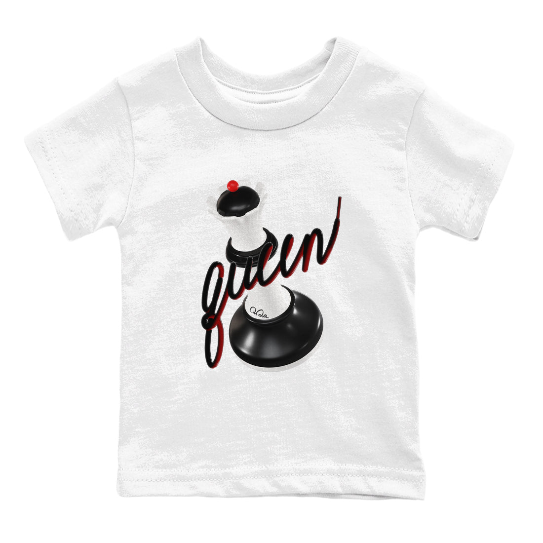 3D Queen snkmatch Tees Kids - Air Jordan 14 Black Toe