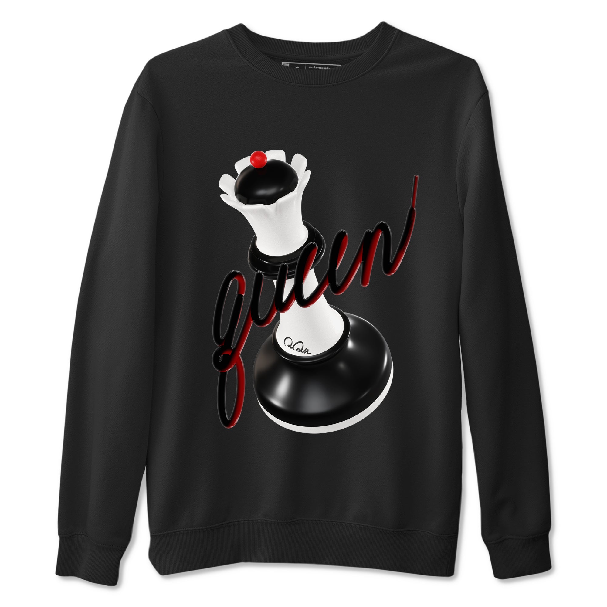 3D Queen snkmatch Tees - Air Jordan 14 Black Toe